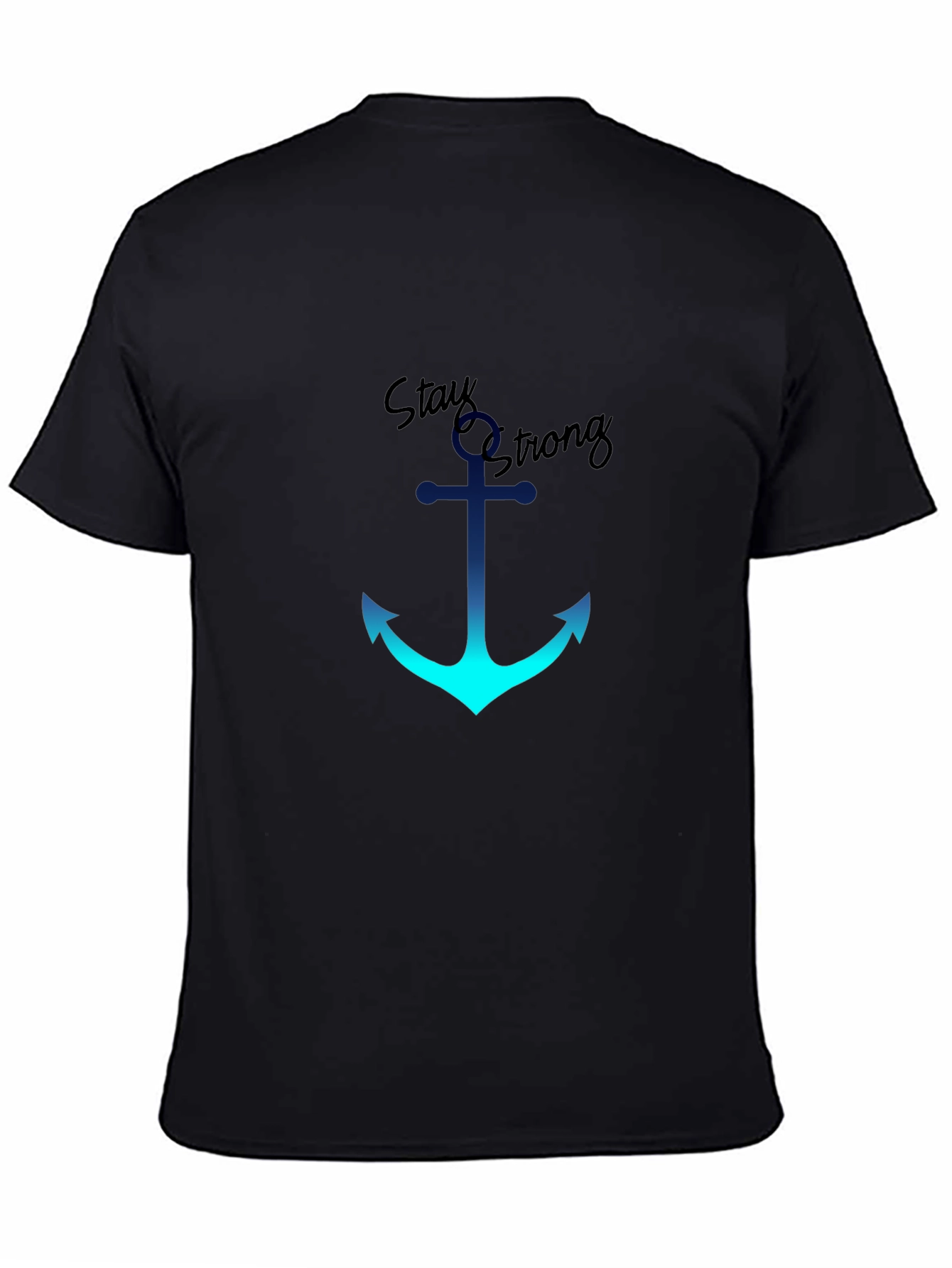 Stay Strong Anchor Graphic T-Shirt