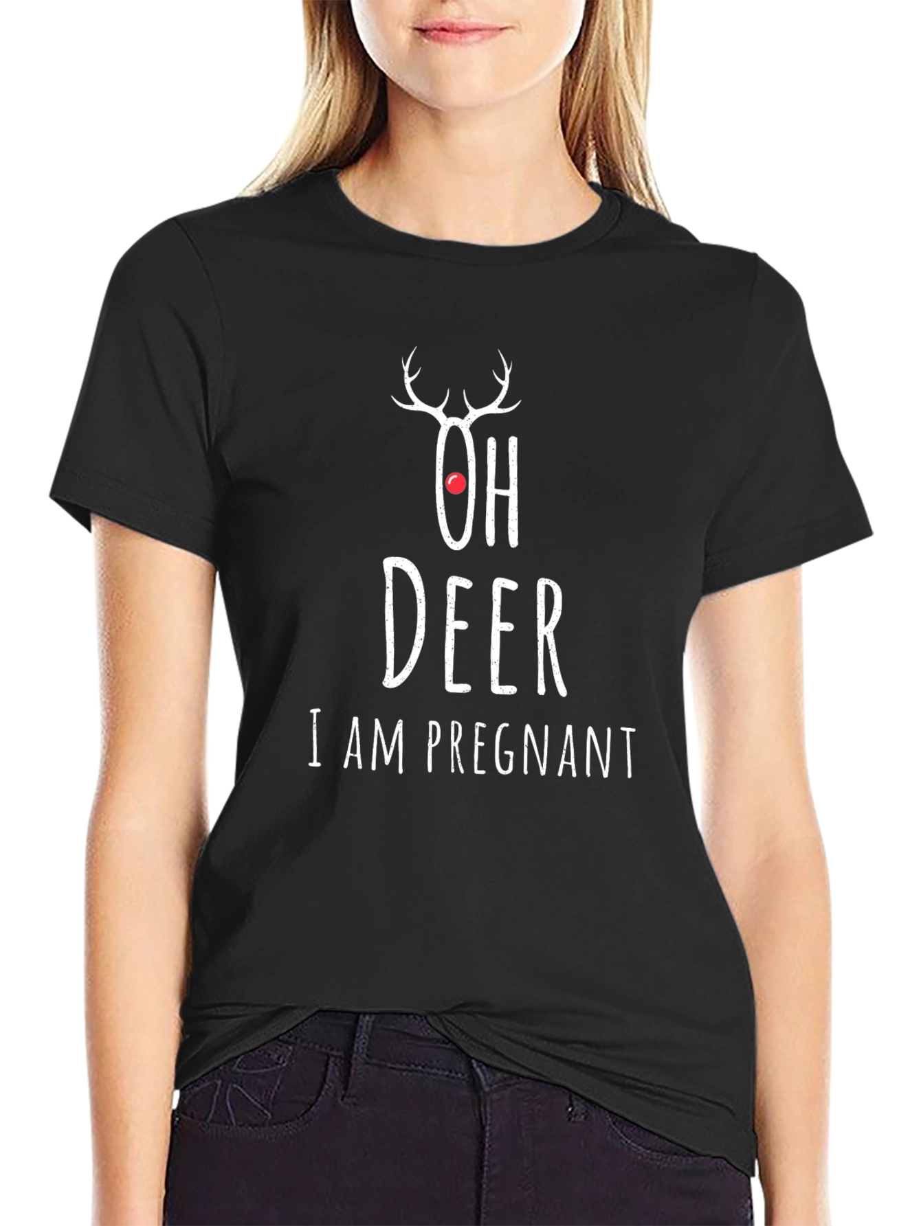 Oh Deer I Am Pregnant T-Shirt