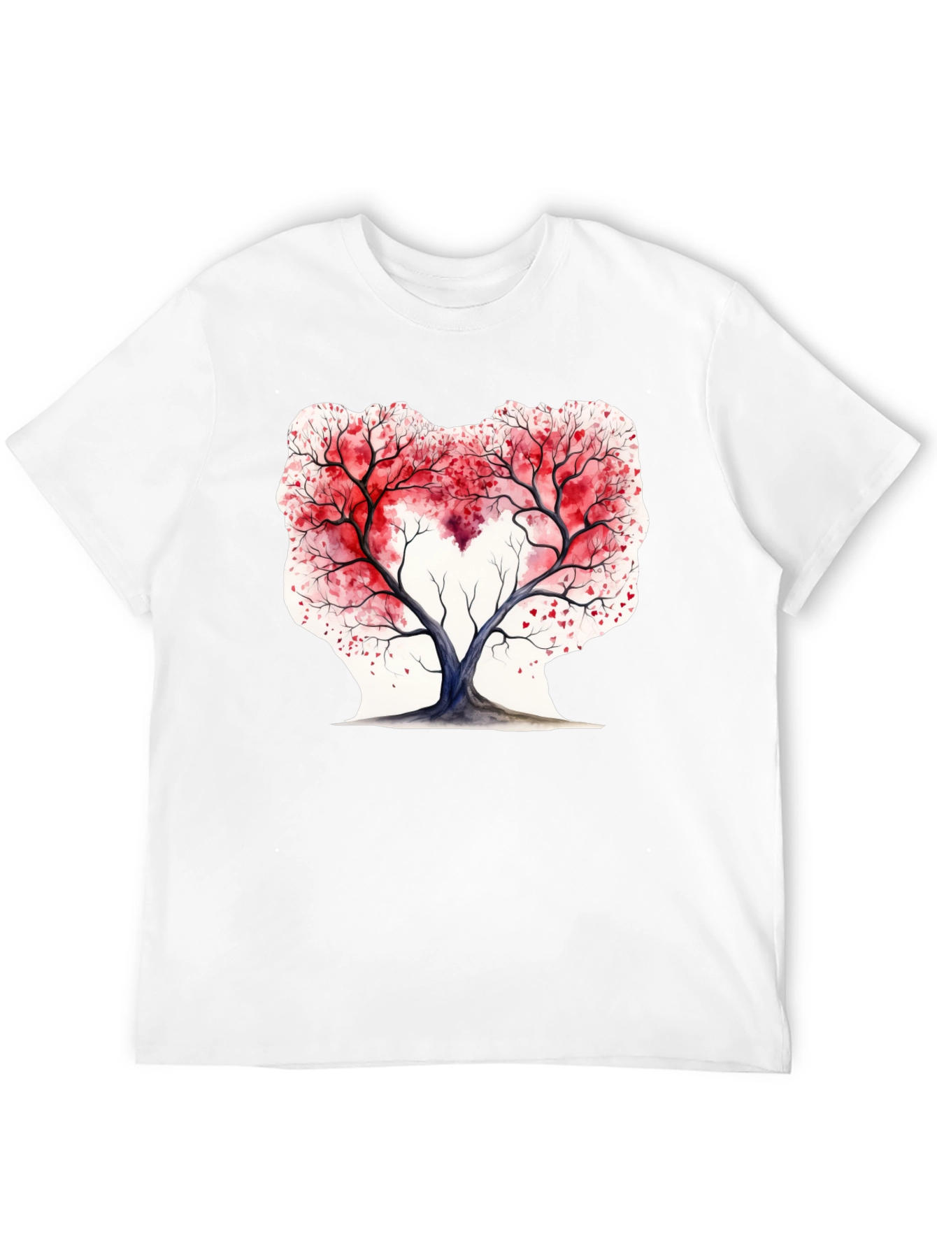 Heart Tree Valentines Day Graphic Tee