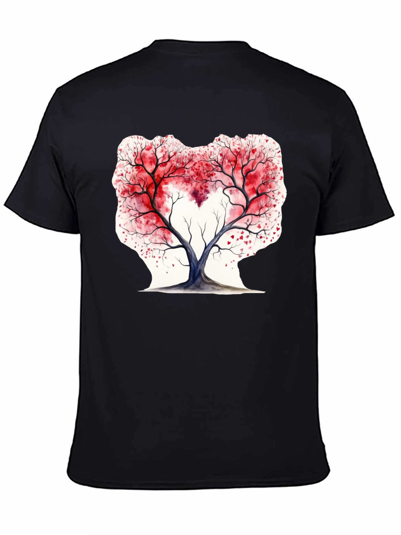 Heart Tree Valentines Day Graphic Tee