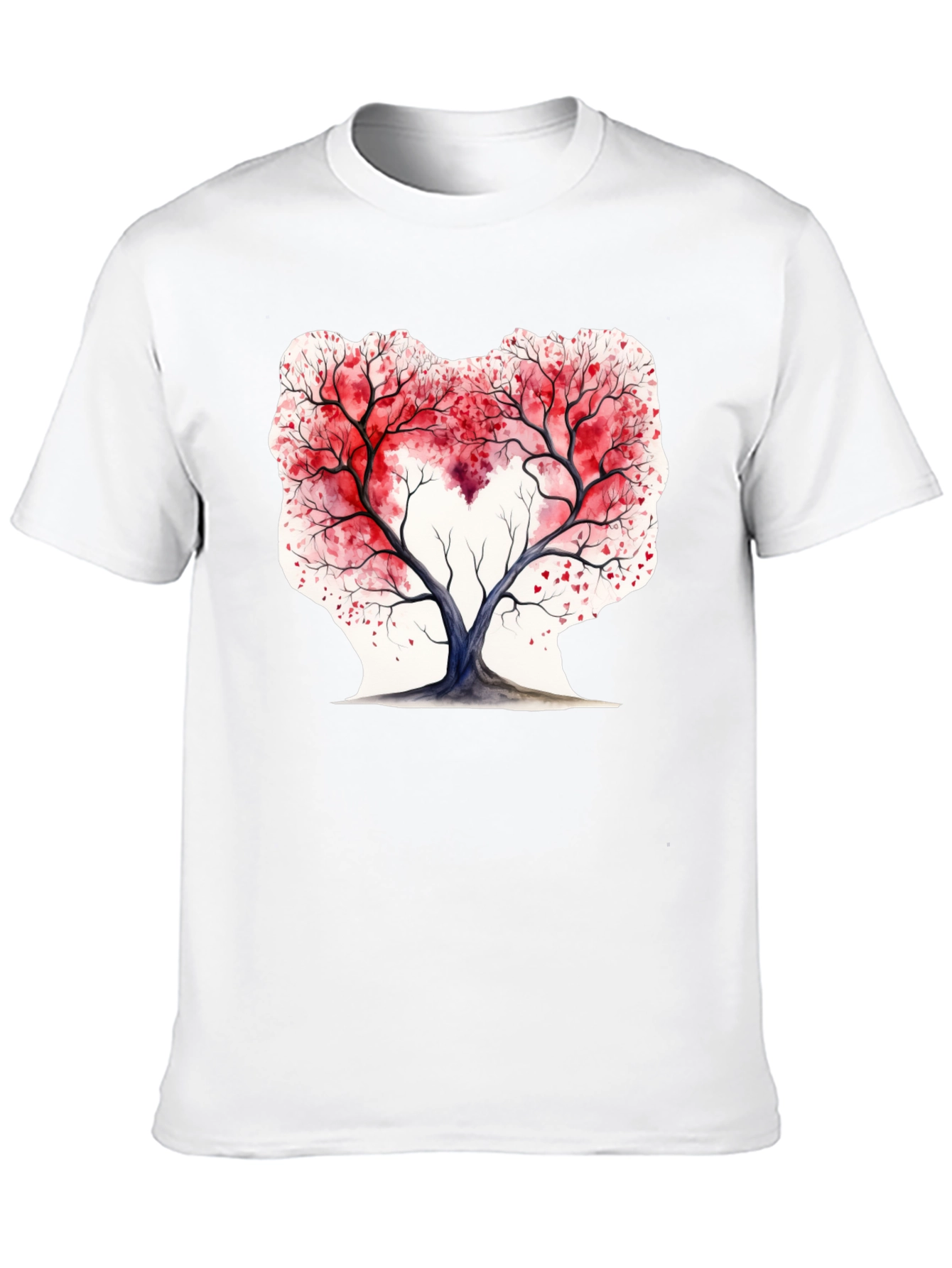 Heart Tree Valentines Day Graphic Tee