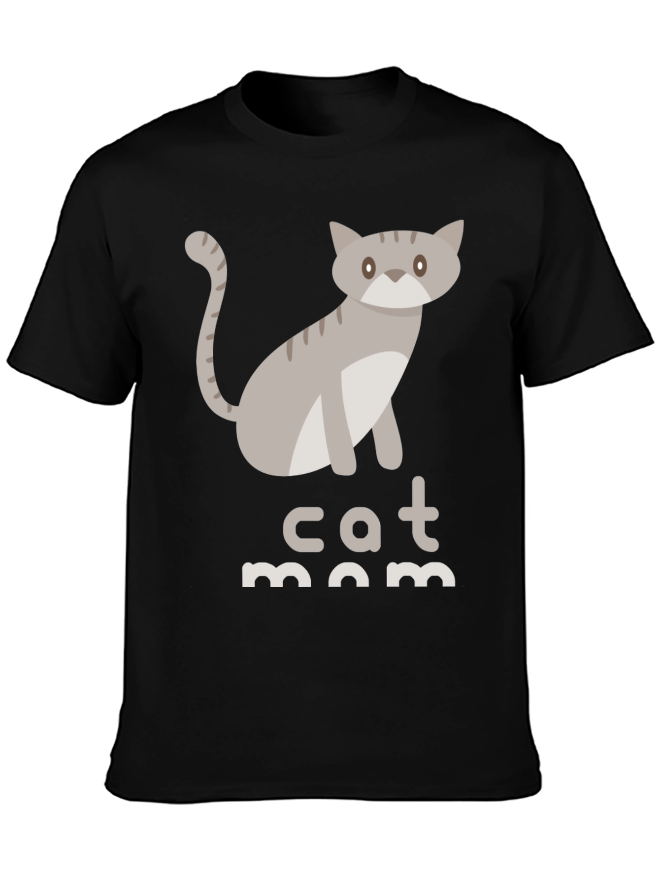 Cat Mom T-Shirt - Cute Graphic Tee