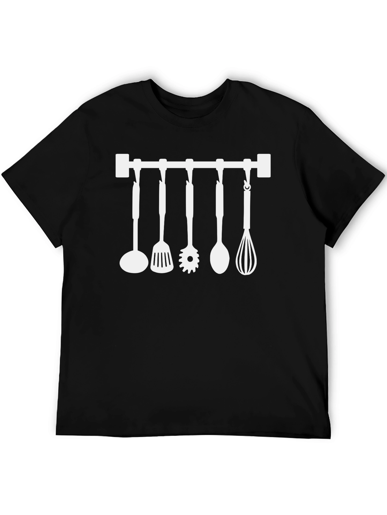 Chef Kitchen Utensils T-Shirt - Cook Lover Gift