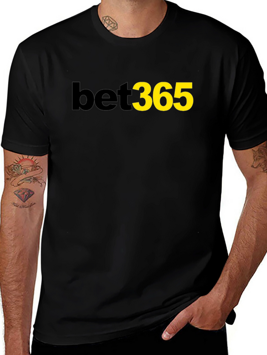 Bet365 Black Tee - Casual Style