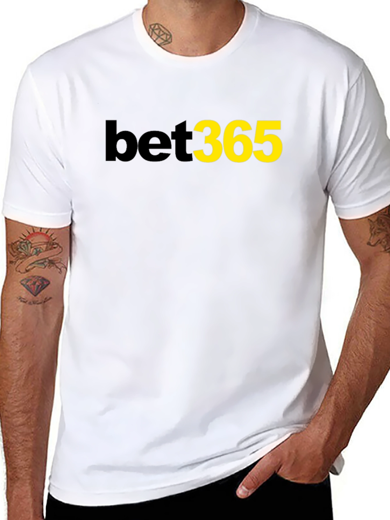 Bet365 Black Tee - Casual Style