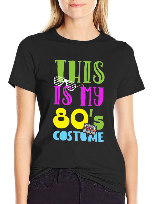 80s Costume T-Shirt - Retro Party Tee