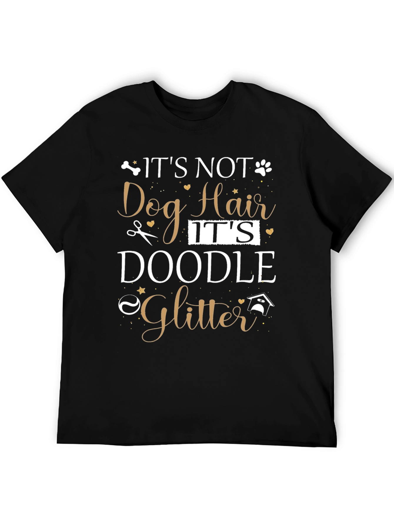 Its Doodle Glitter Graphic Tee