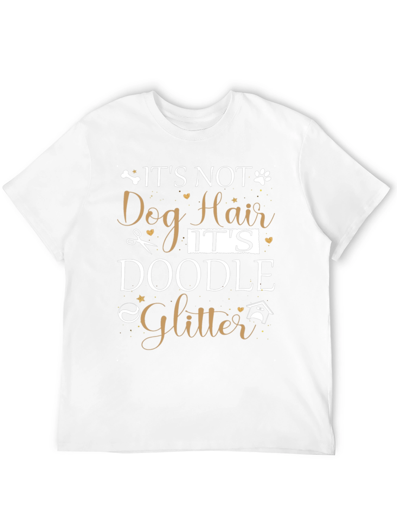 Its Doodle Glitter Graphic Tee