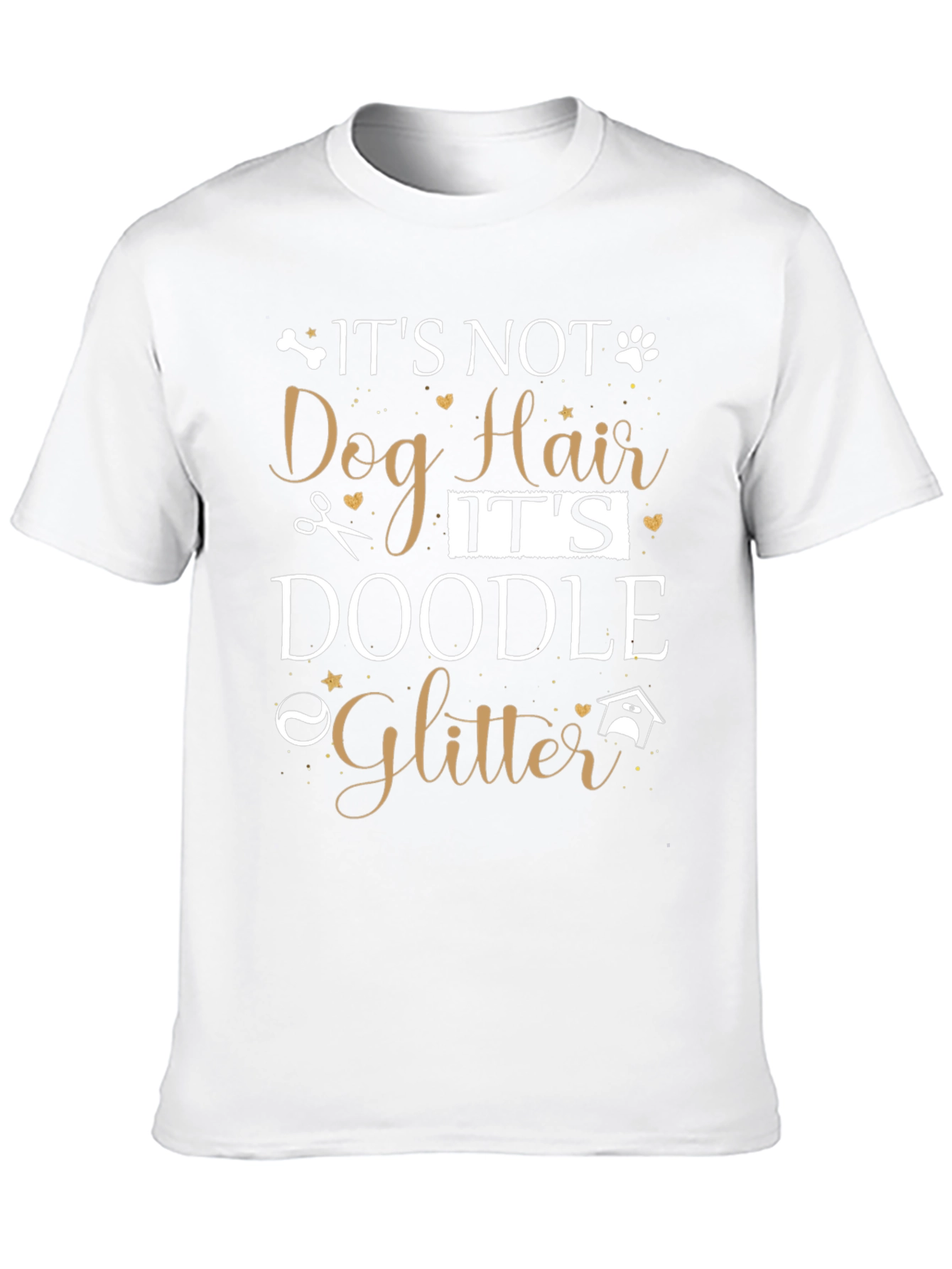 Its Doodle Glitter Graphic Tee