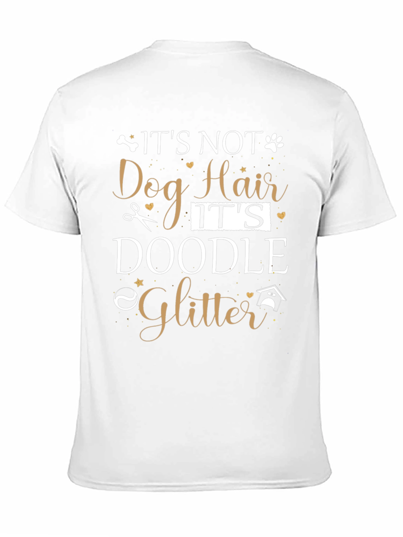 Its Doodle Glitter Graphic Tee