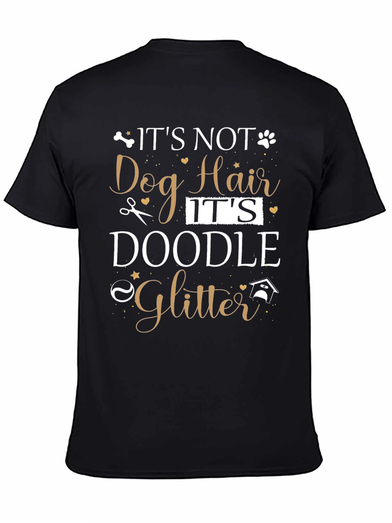 Its Doodle Glitter Graphic Tee