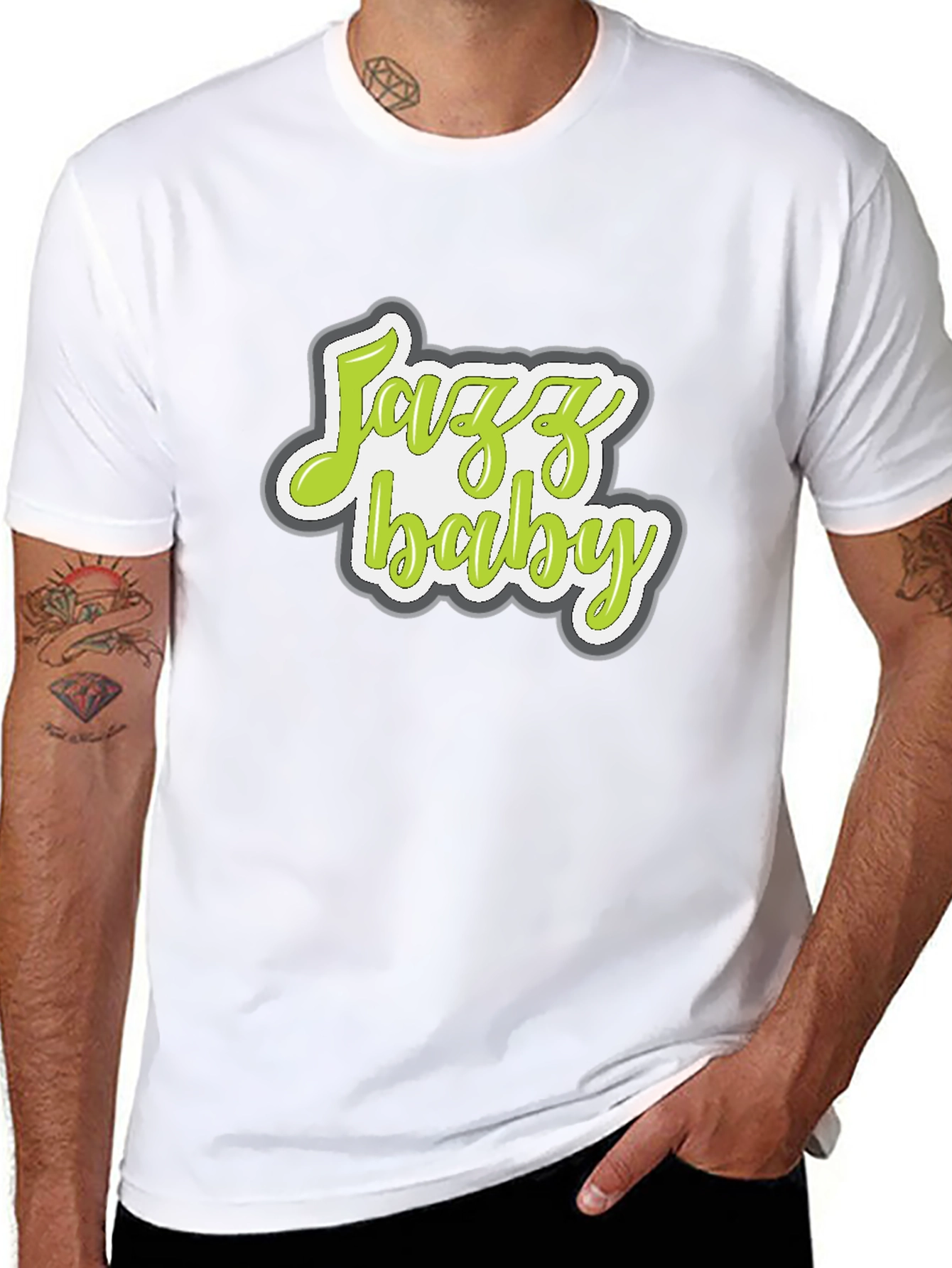 Jazz Baby Graphic Tee - Cool & Comfortable