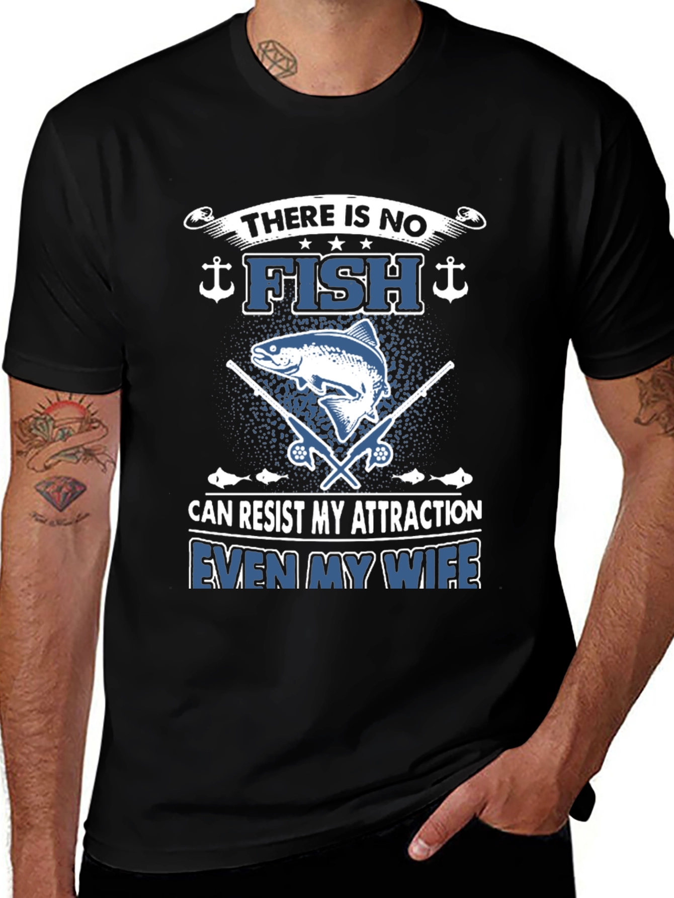 Funny Fishing T-Shirt: There Is No Fish