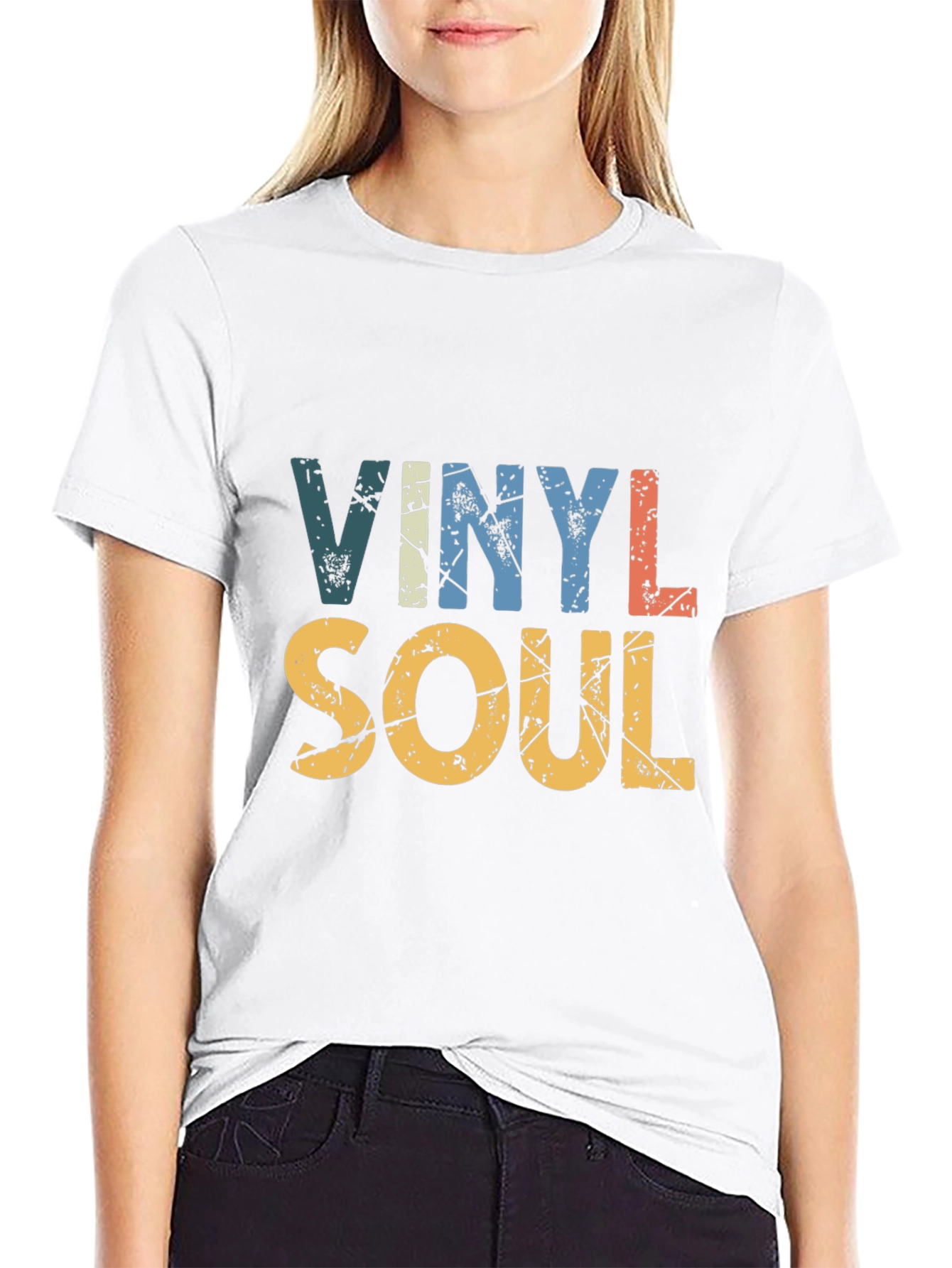 Vinyl Soul Graphic T-Shirt