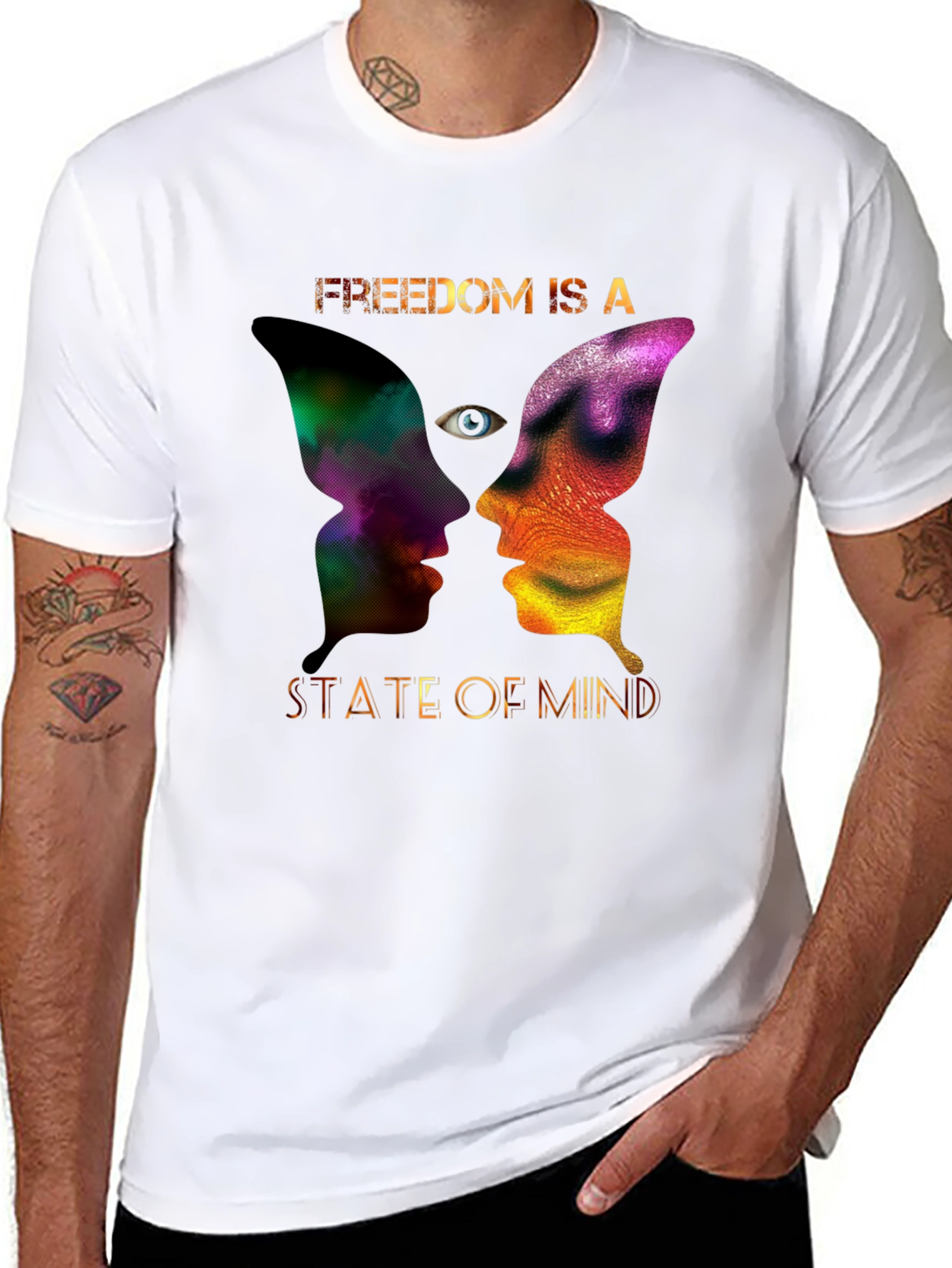 Freedom is a State of Mind Graphic Tee