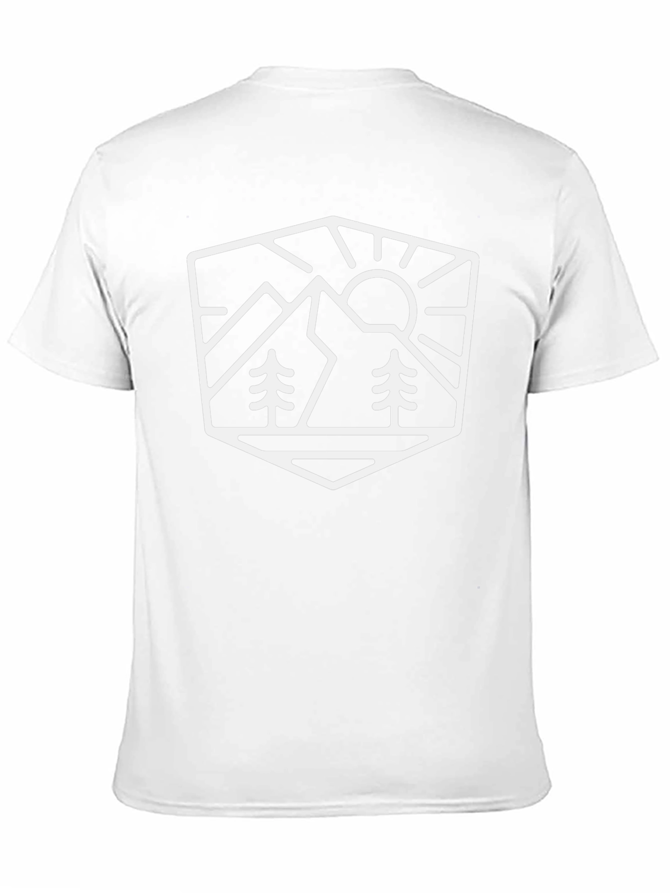 Mountain Graphic Black T-Shirt - Adventure Ready