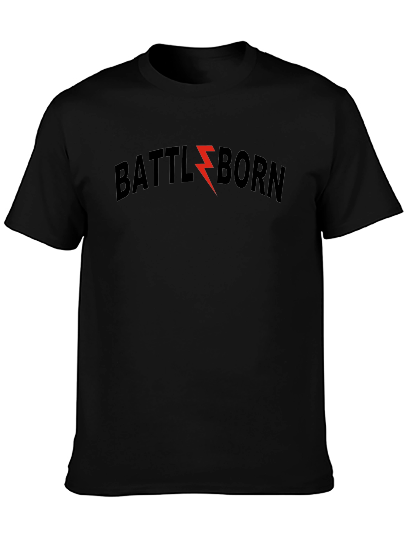 Battleborn T-Shirt - Black with Red Lightning