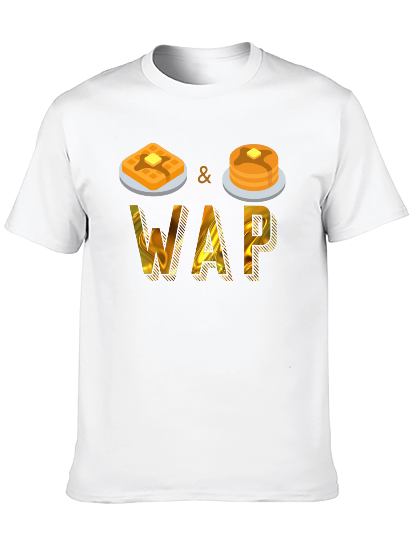 Waffles and Pancakes WAP T-Shirt