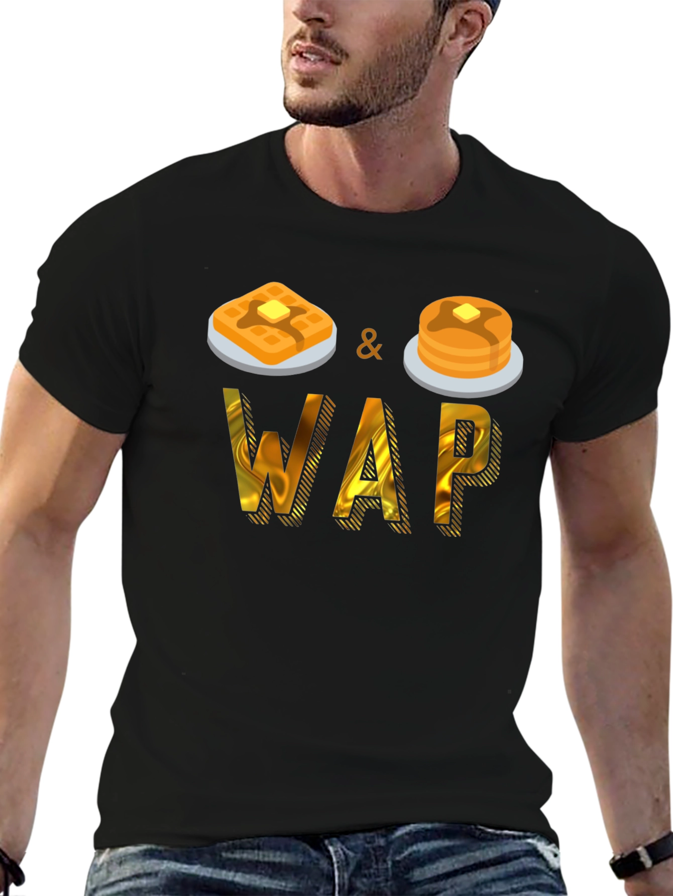 Waffles and Pancakes WAP T-Shirt