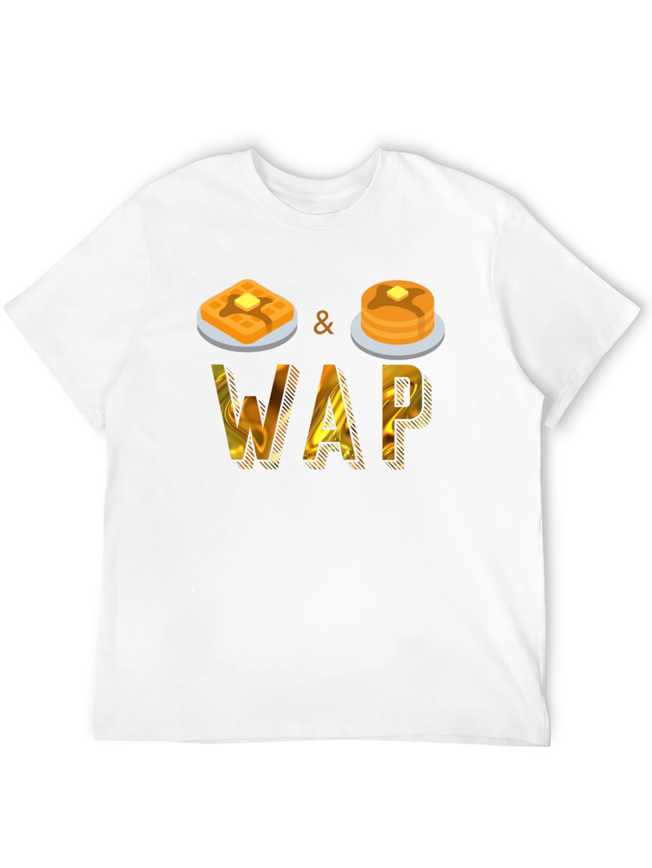 Waffles and Pancakes WAP T-Shirt
