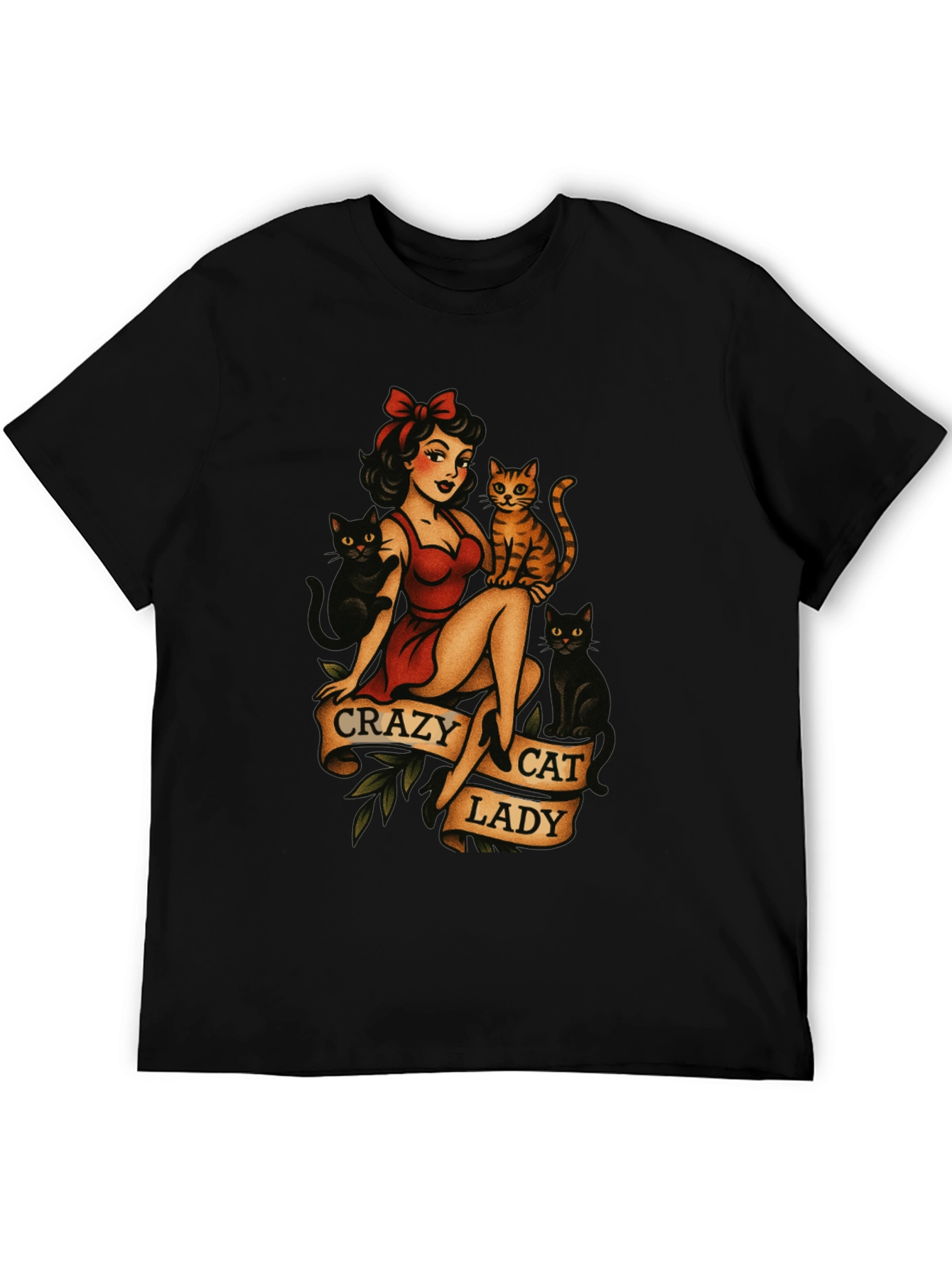 Crazy Cat Lady Graphic T-Shirt