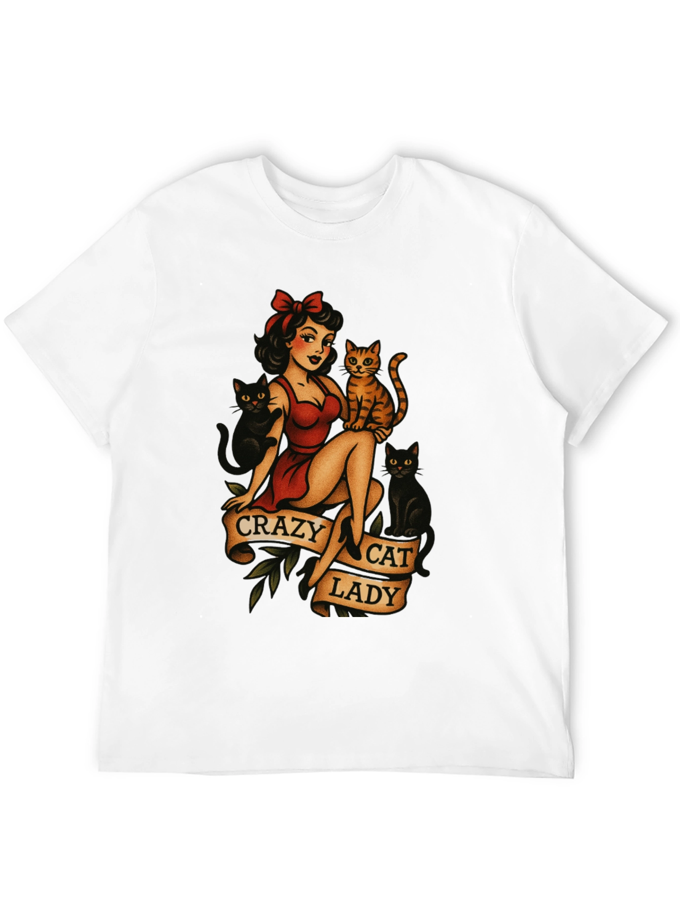 Crazy Cat Lady Graphic T-Shirt