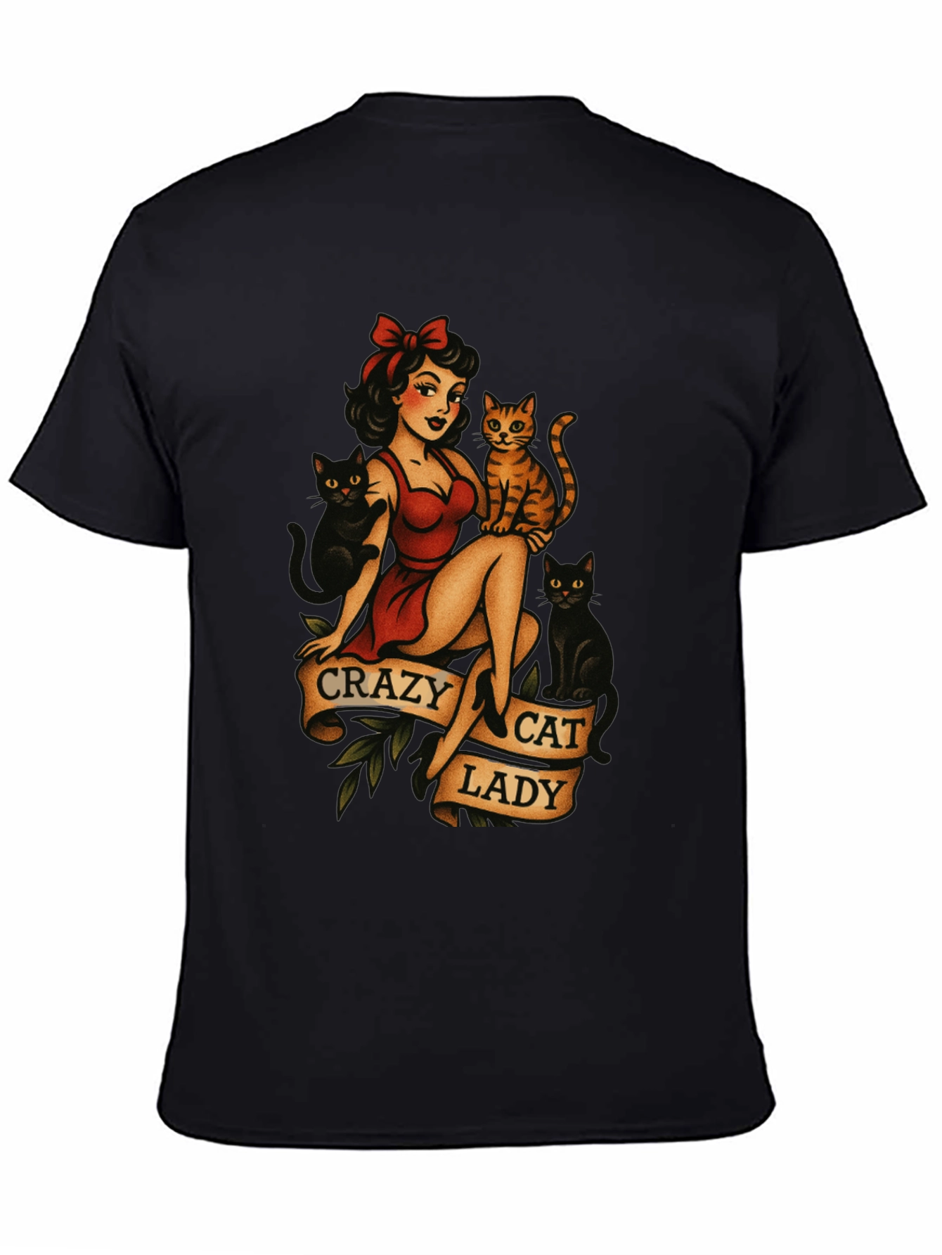 Crazy Cat Lady Graphic T-Shirt