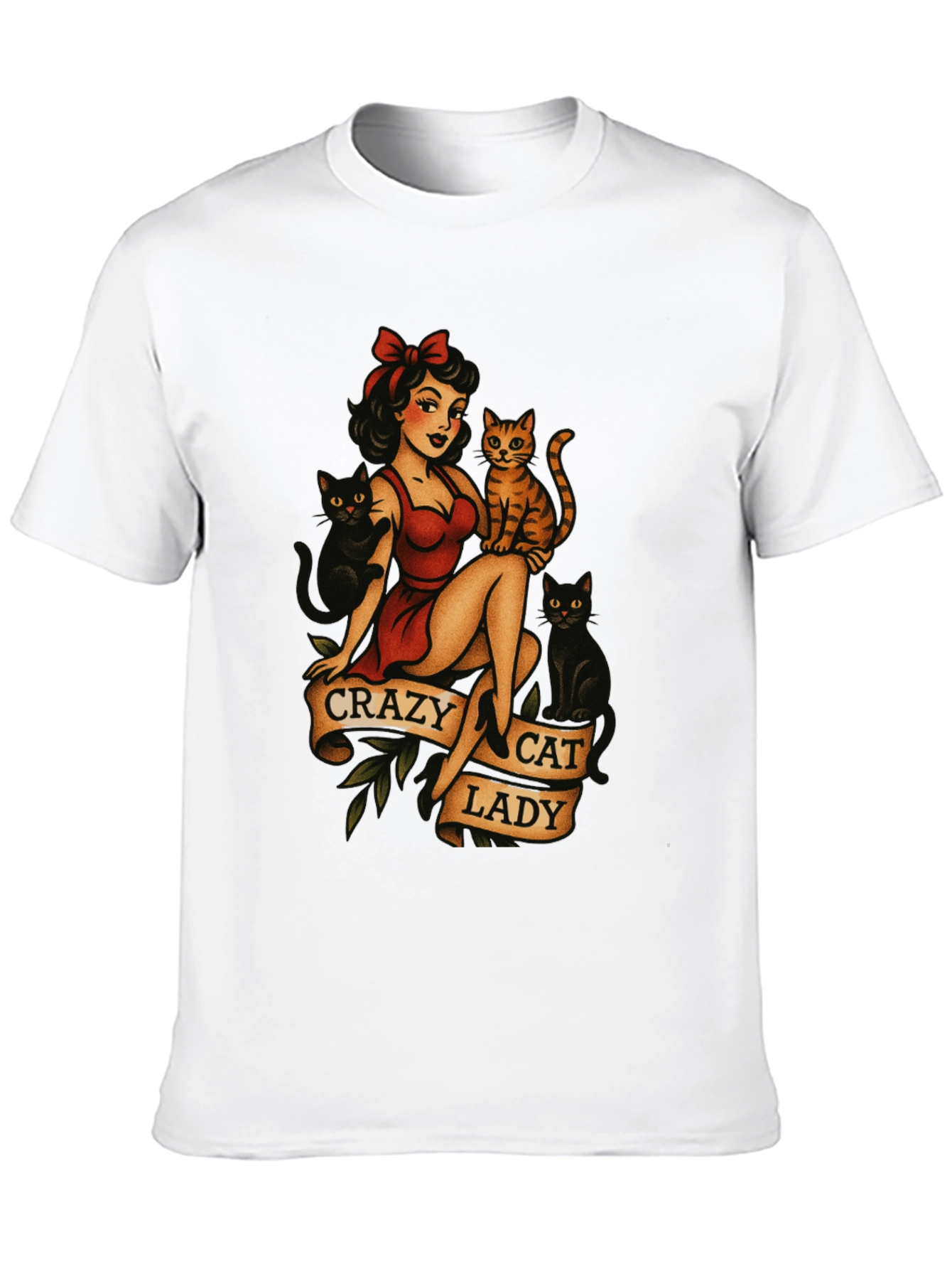 Crazy Cat Lady Graphic T-Shirt