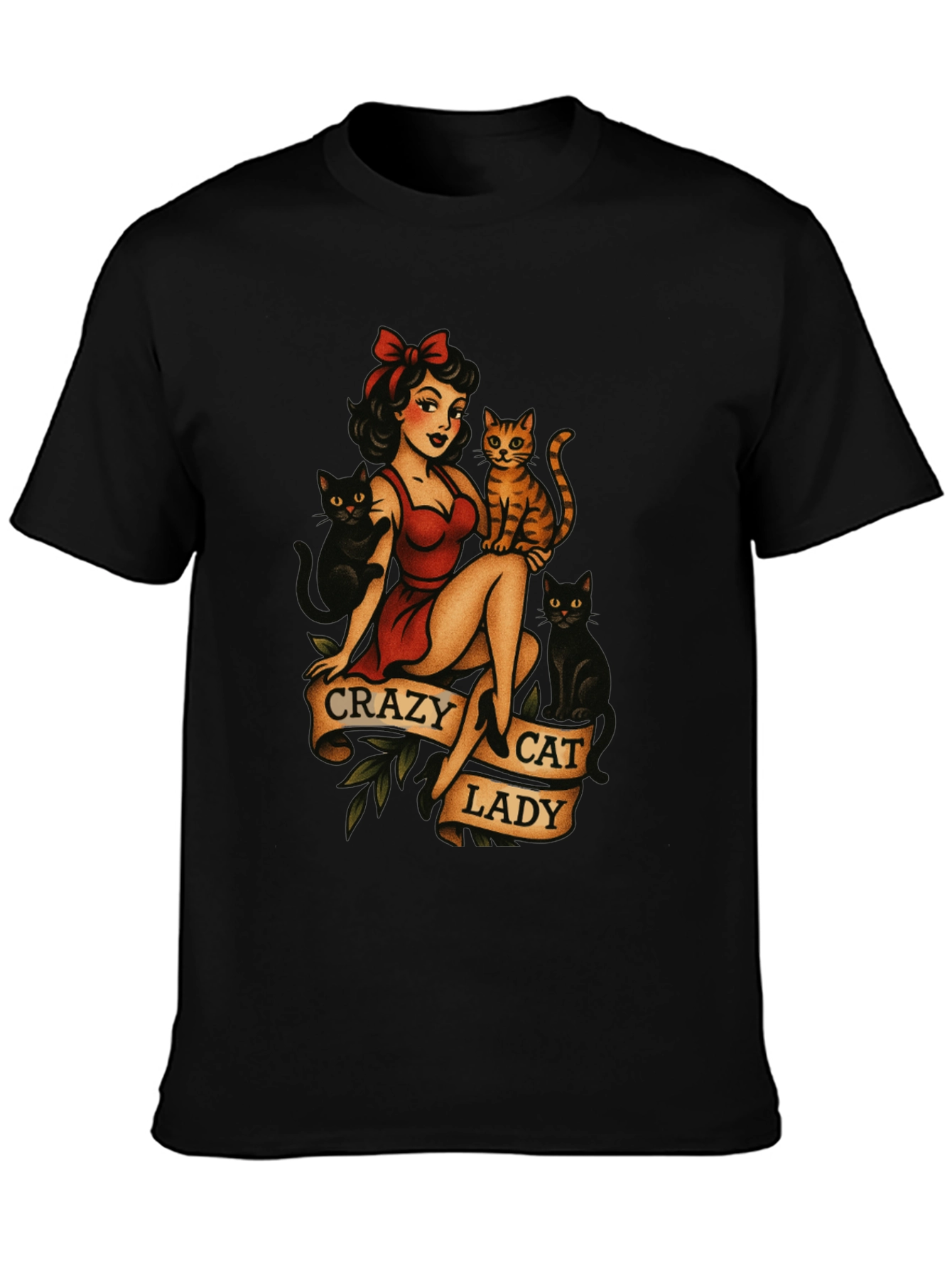 Crazy Cat Lady Graphic T-Shirt