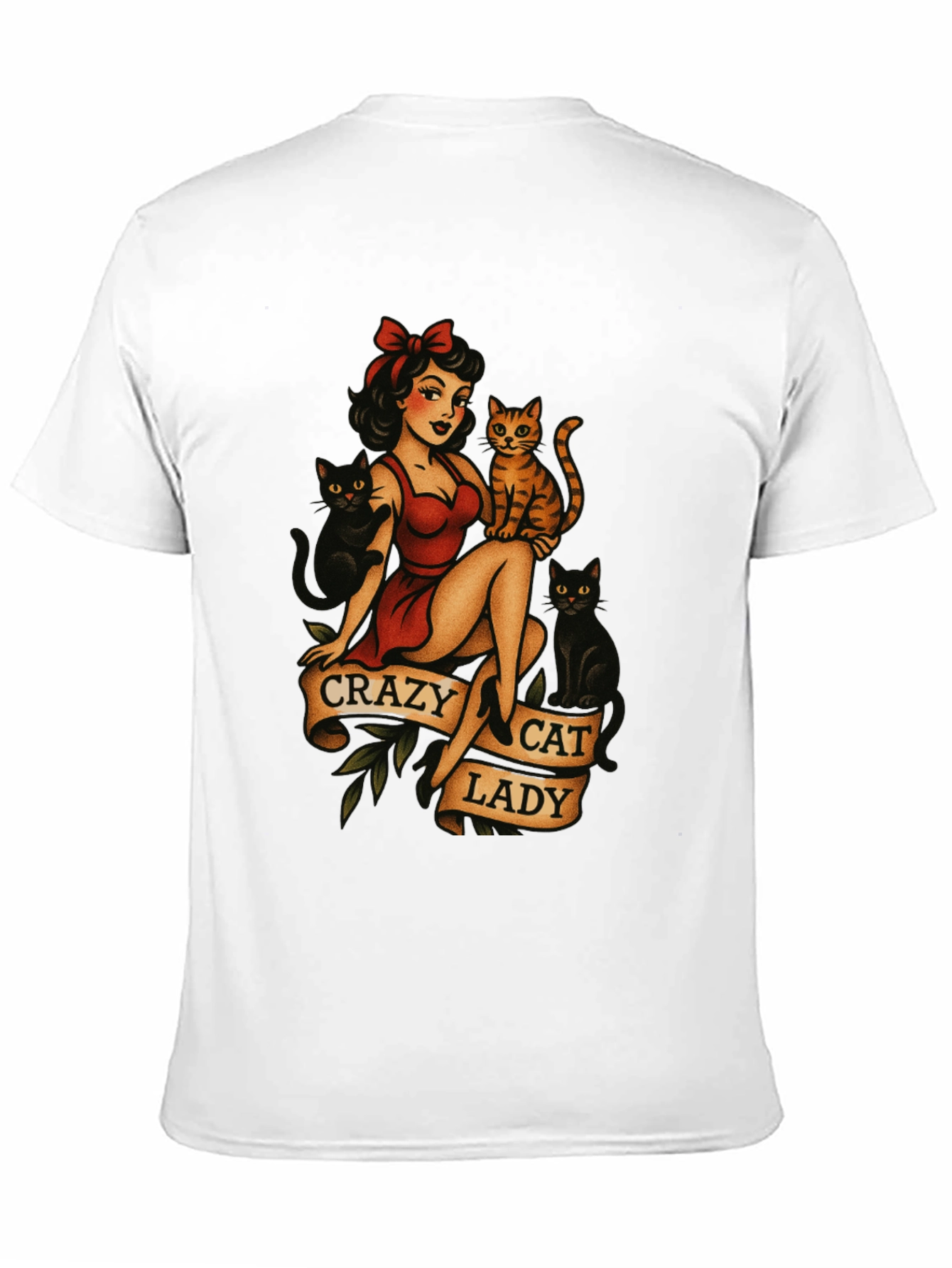 Crazy Cat Lady Graphic T-Shirt