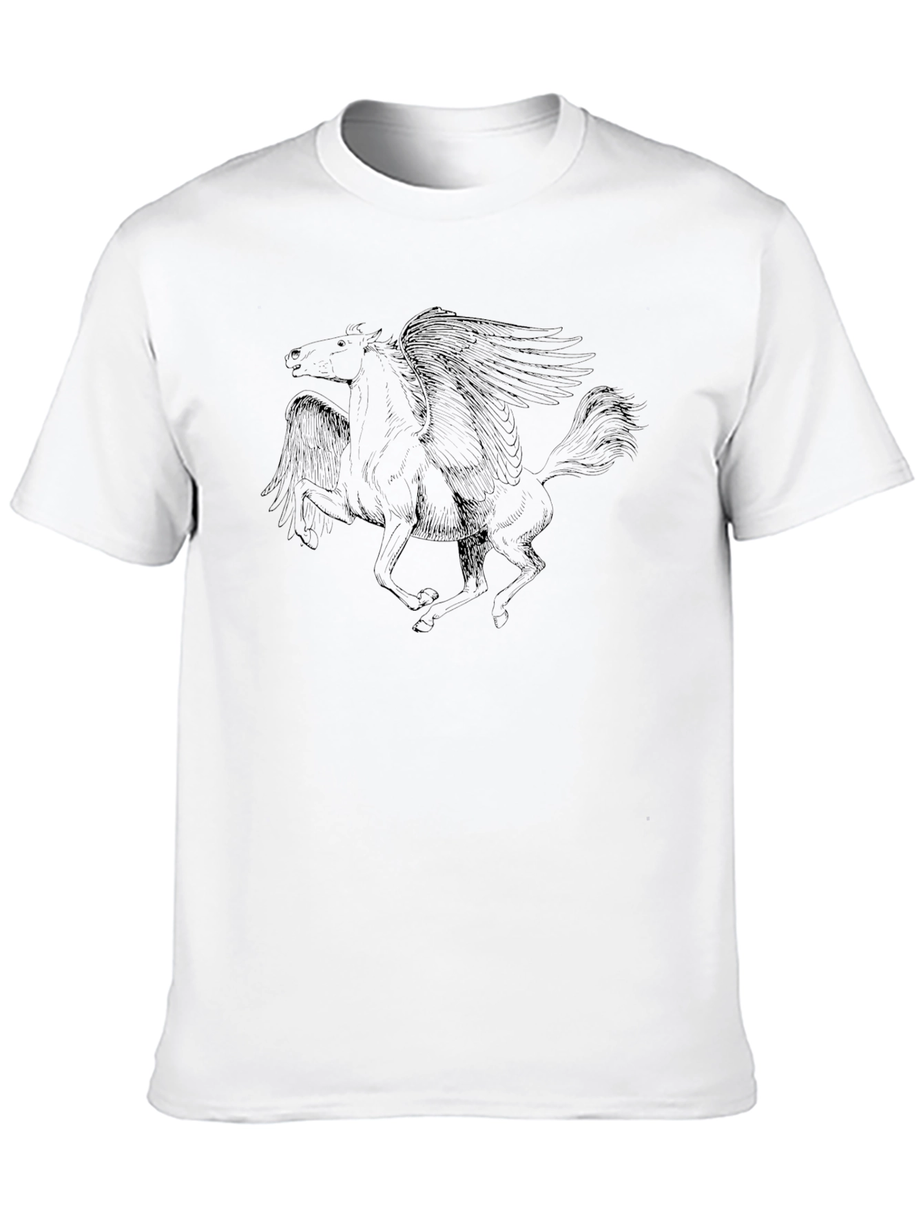 Black Pegasus Graphic Tee