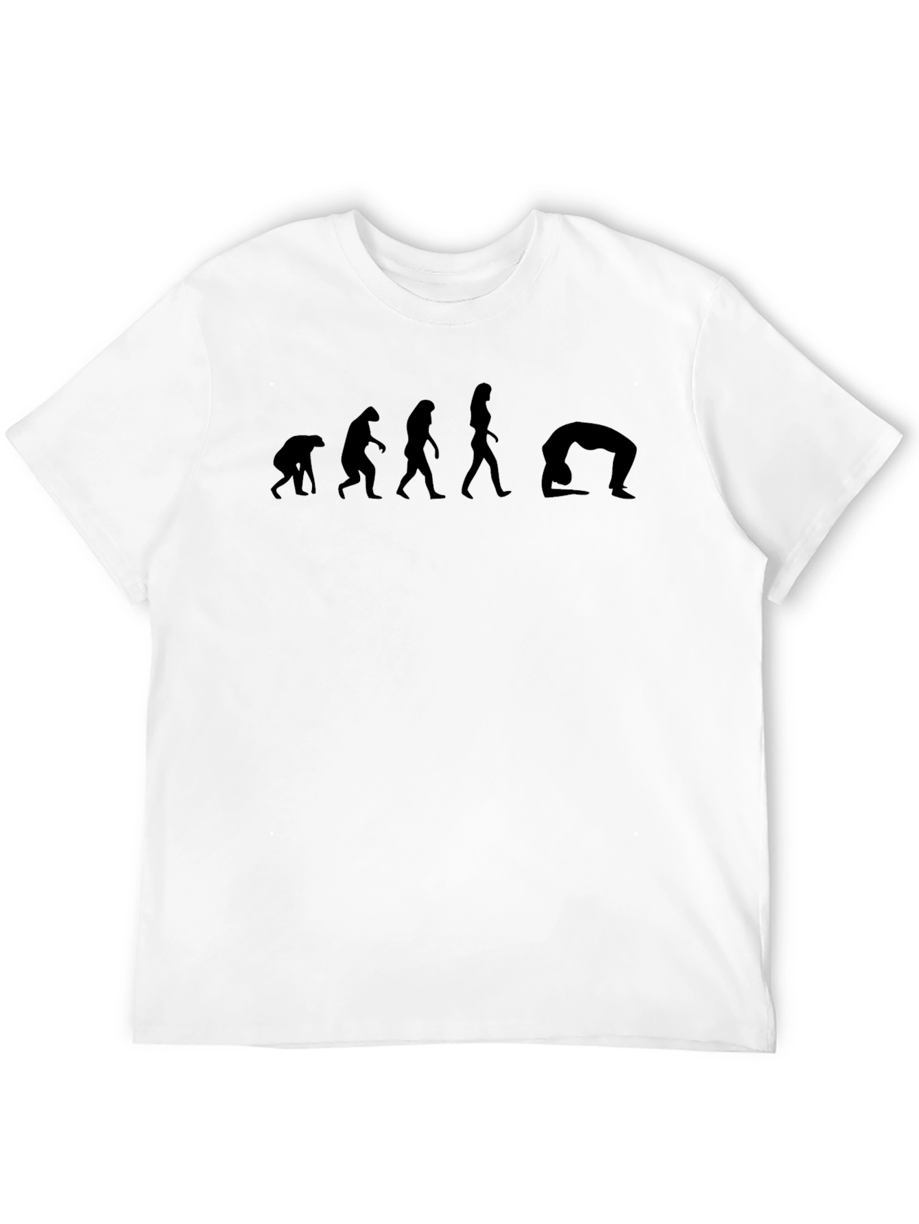Yoga Evolution Black T-Shirt