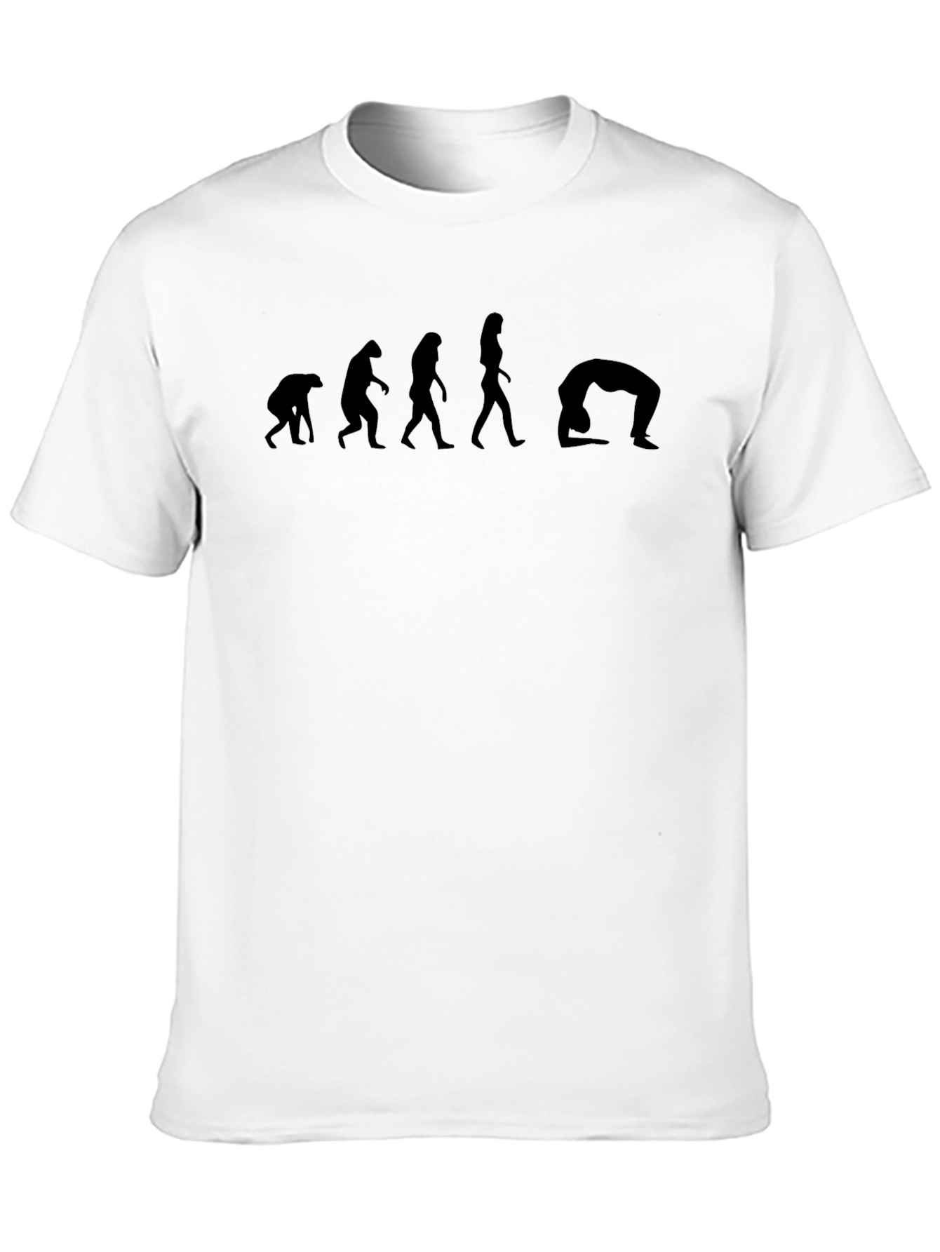 Yoga Evolution Black T-Shirt