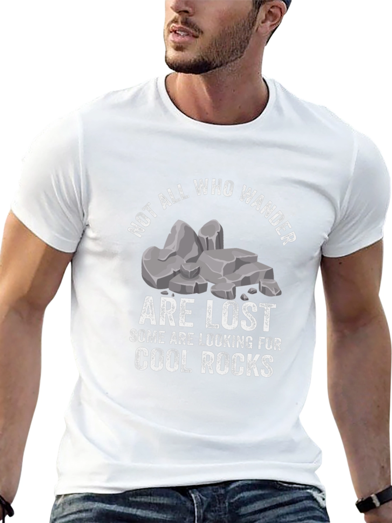 Cool Rocks Graphic Tee - Wanderlust Adventure Shirt