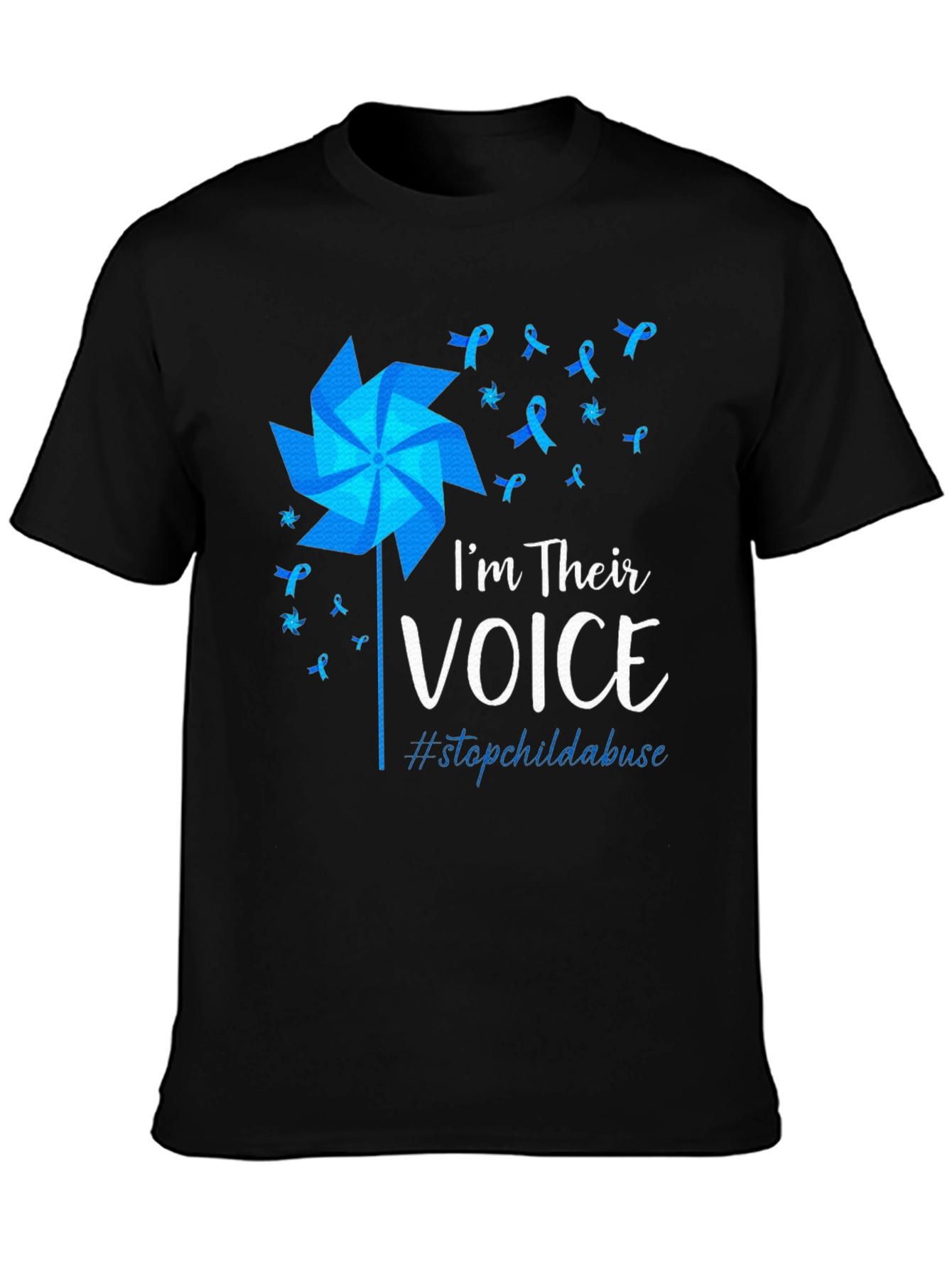 Im Their Voice Stop Child Abuse T-Shirt
