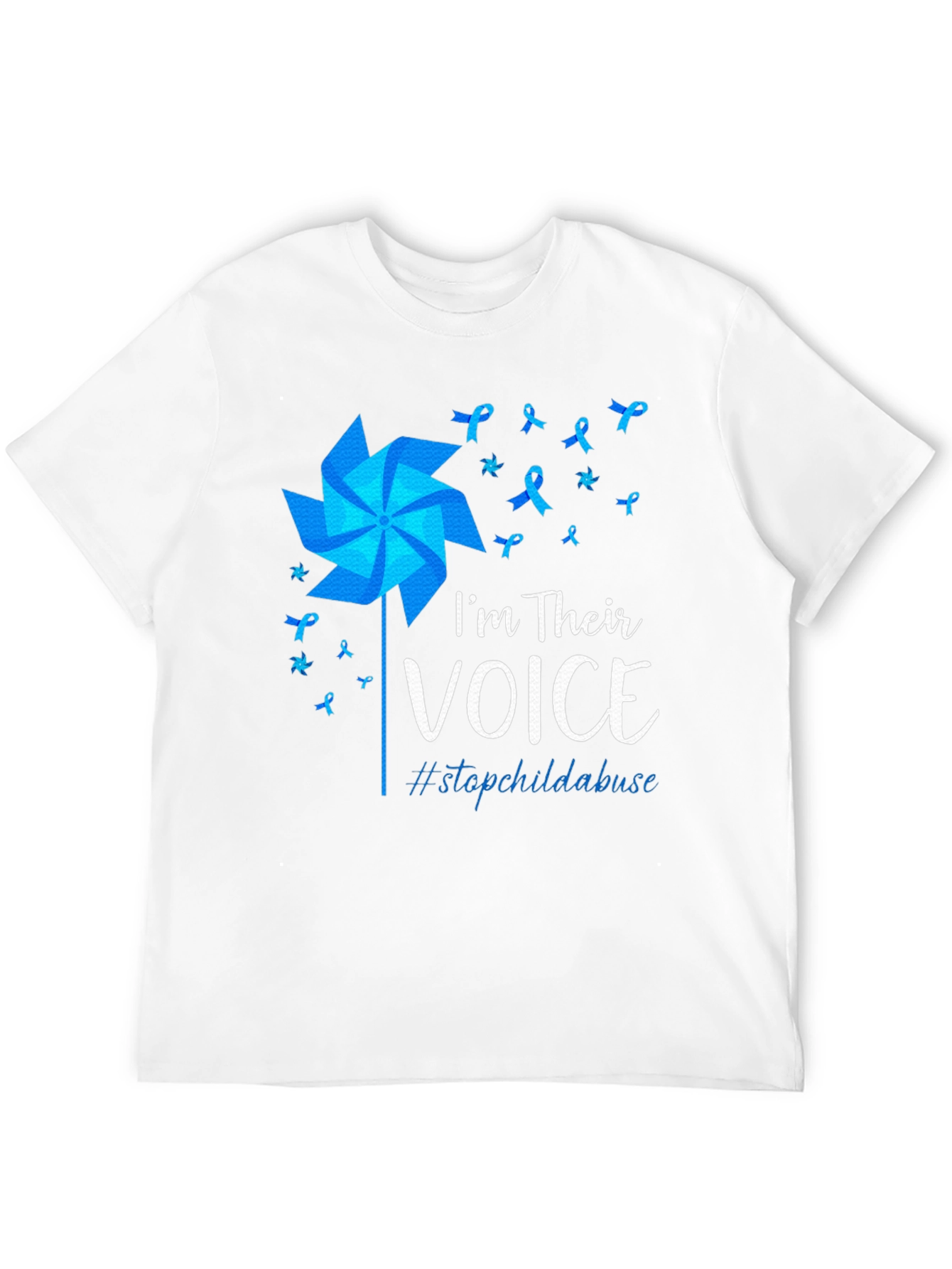 Im Their Voice Stop Child Abuse T-Shirt