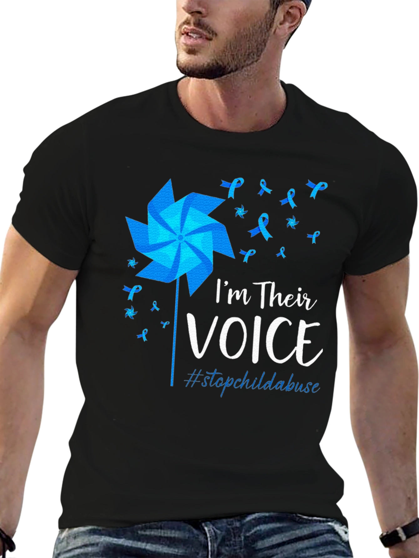 Im Their Voice Stop Child Abuse T-Shirt