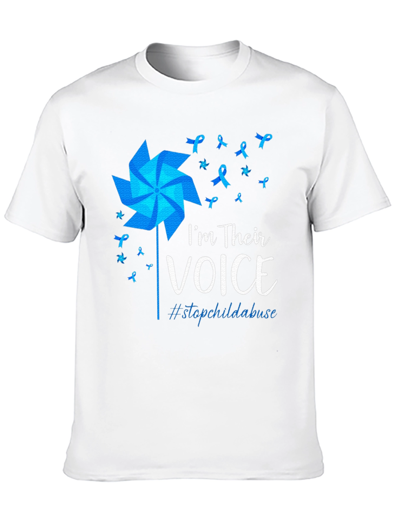 Im Their Voice Stop Child Abuse T-Shirt