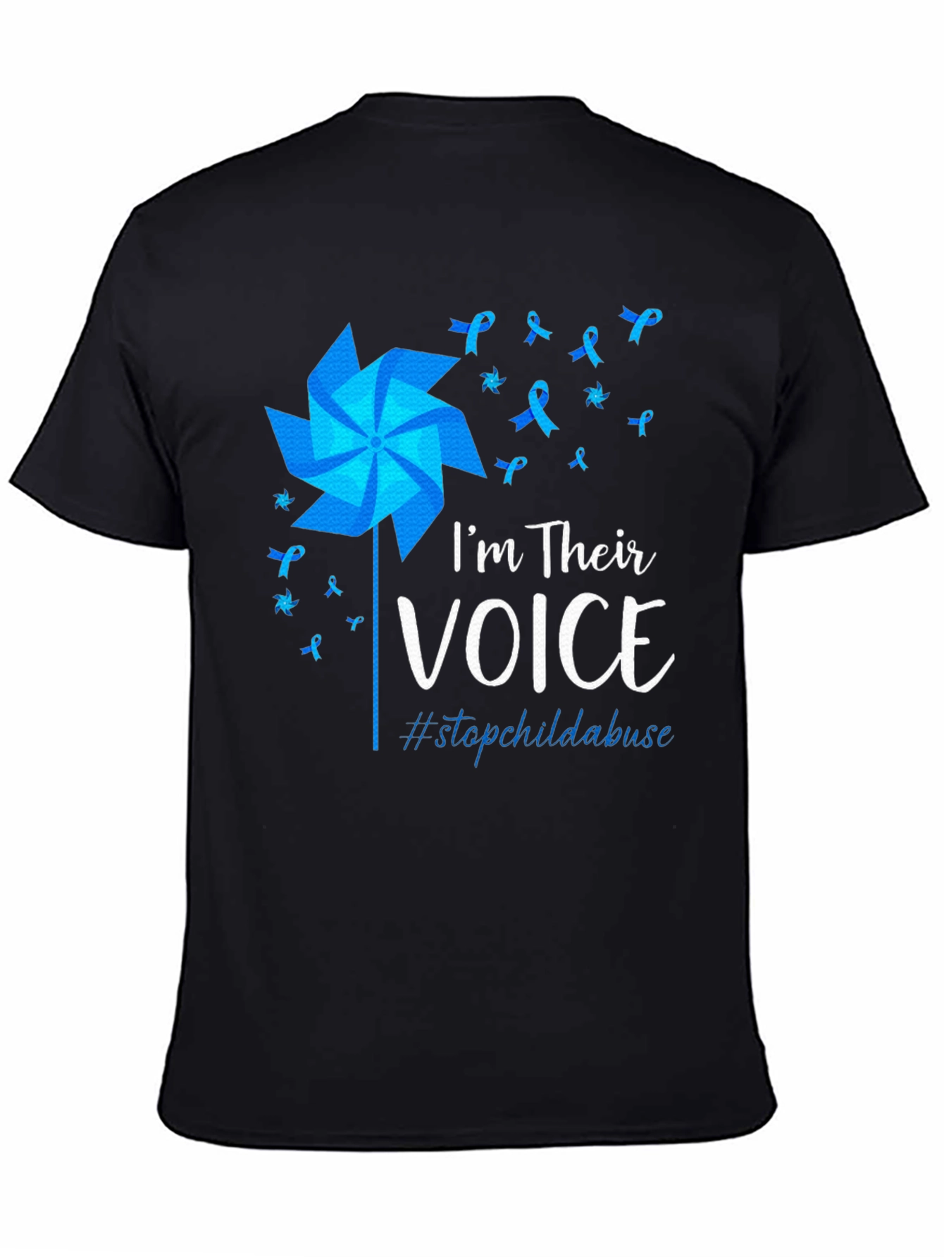 Im Their Voice Stop Child Abuse T-Shirt