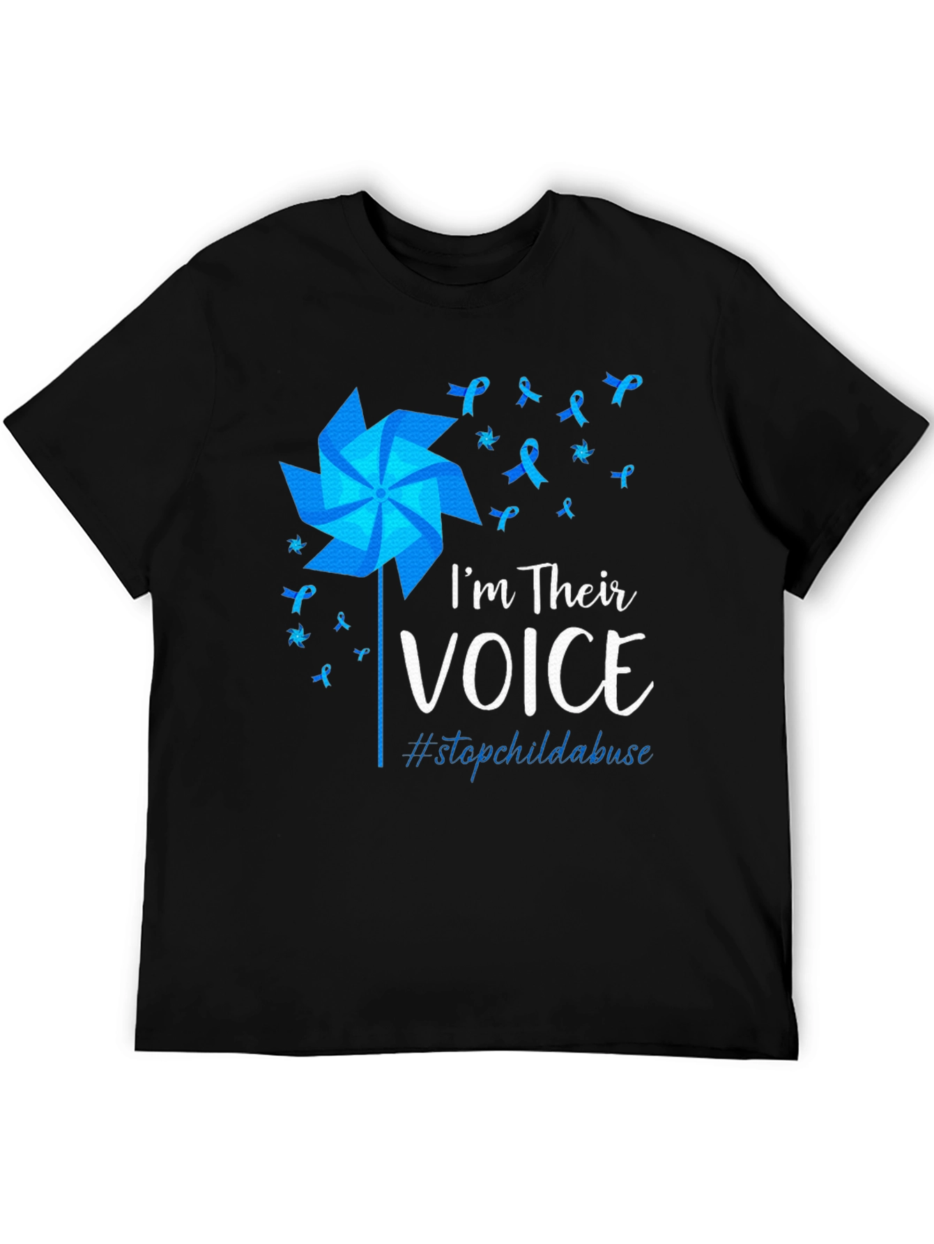 Im Their Voice Stop Child Abuse T-Shirt
