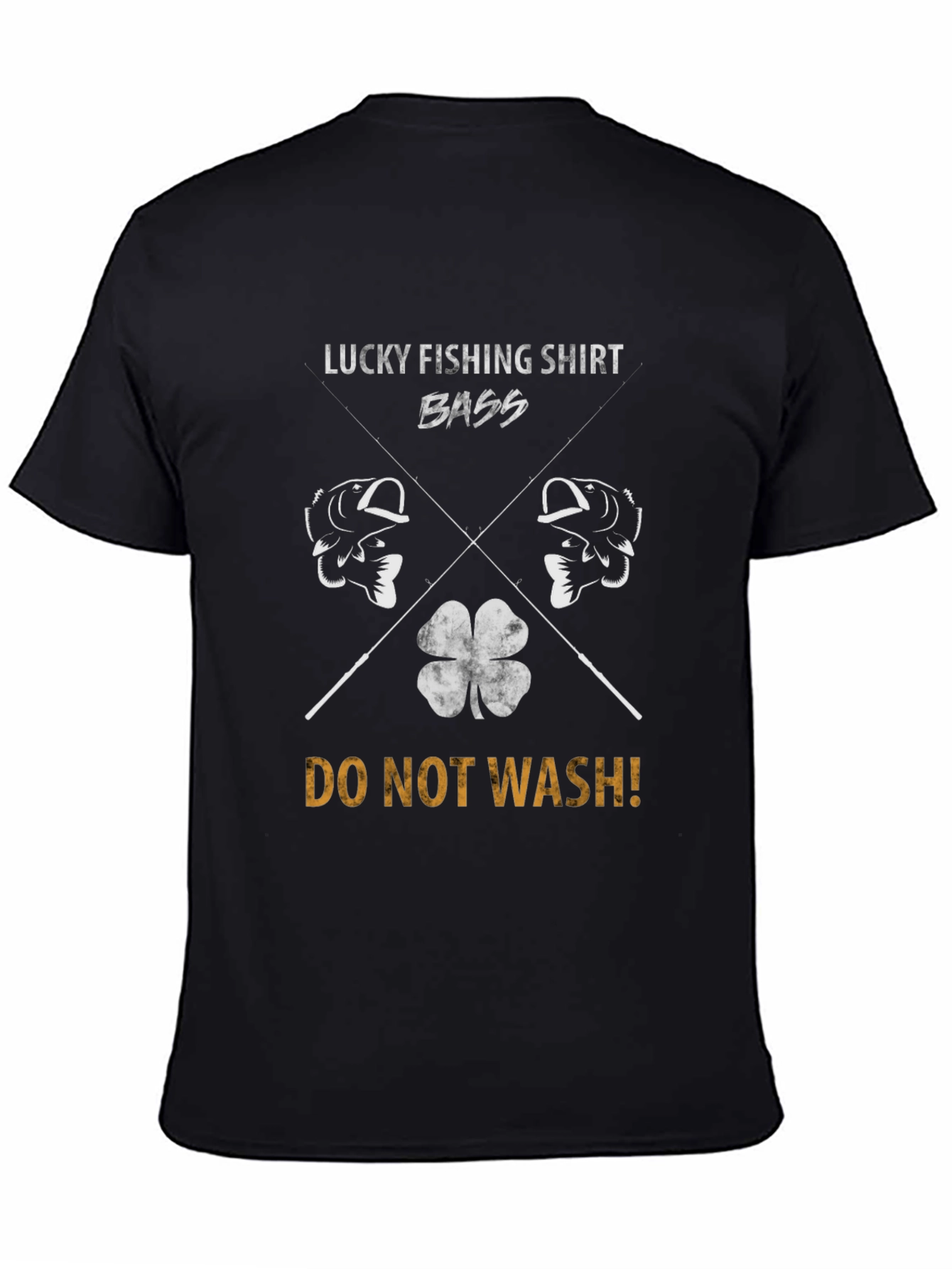 Lucky Fishing Bass Graphic Tee - Do Not Wash!