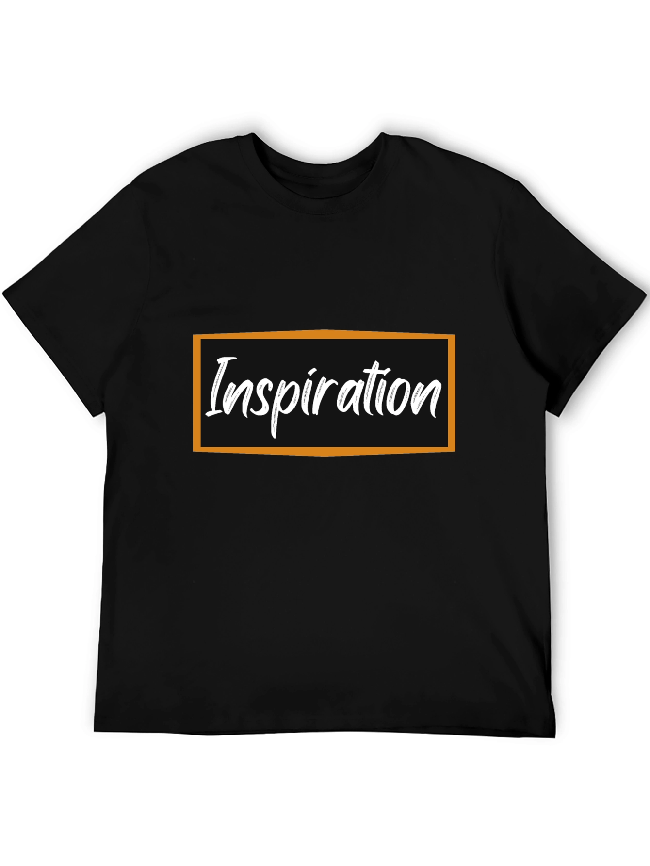 Inspiration Graphic Tee - Black Cotton T-Shirt
