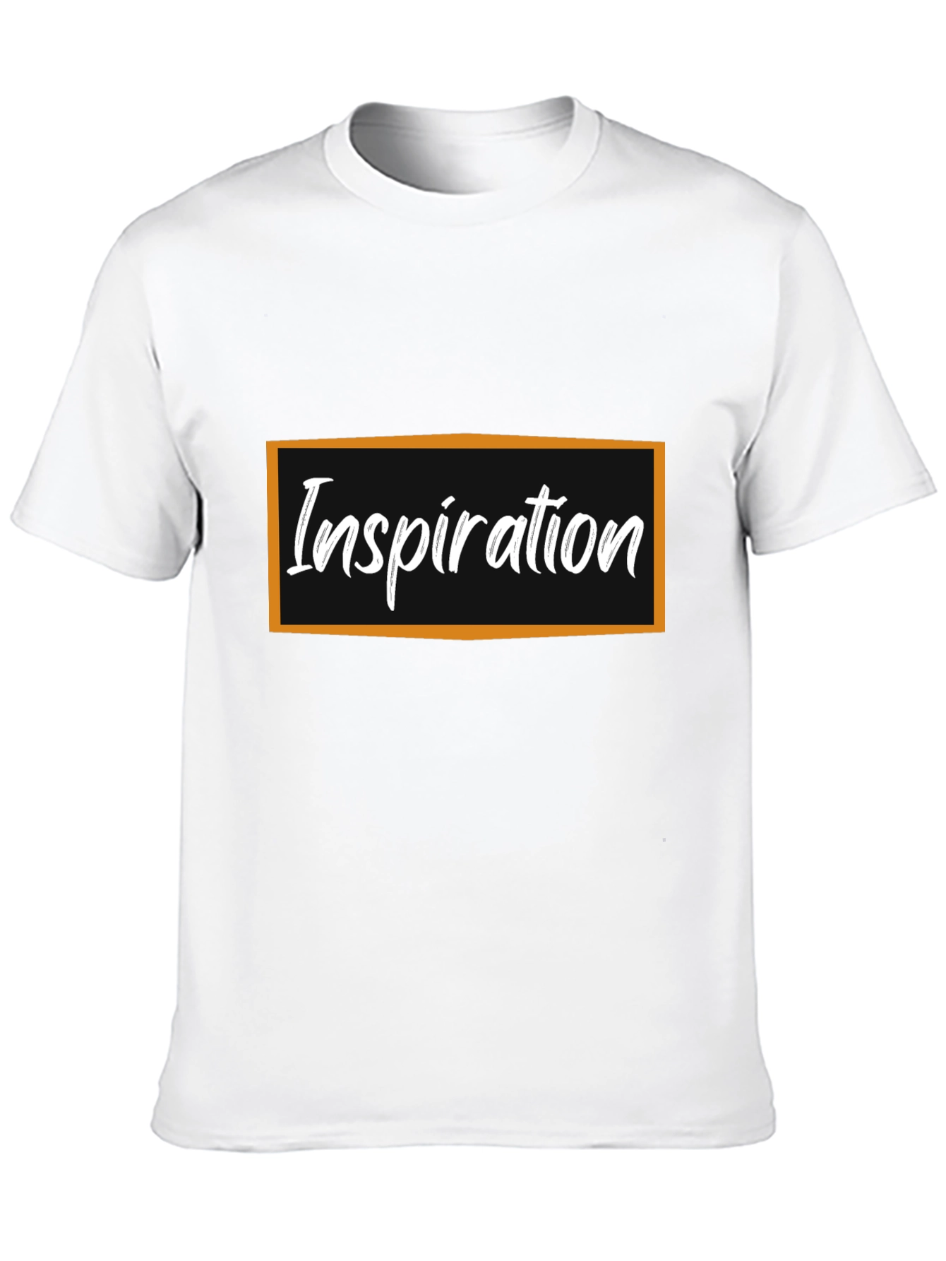 Inspiration Graphic Tee - Black Cotton T-Shirt