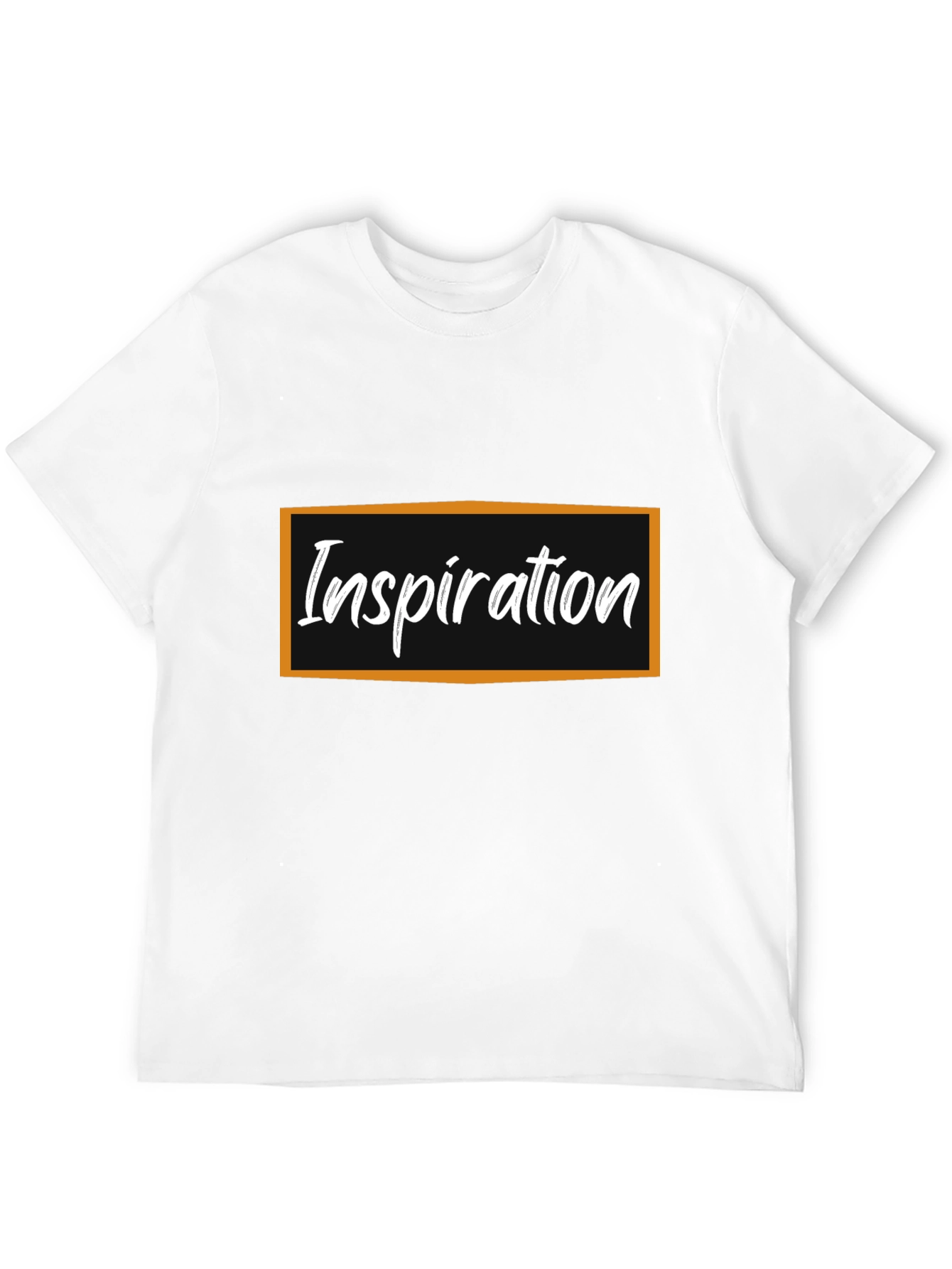 Inspiration Graphic Tee - Black Cotton T-Shirt