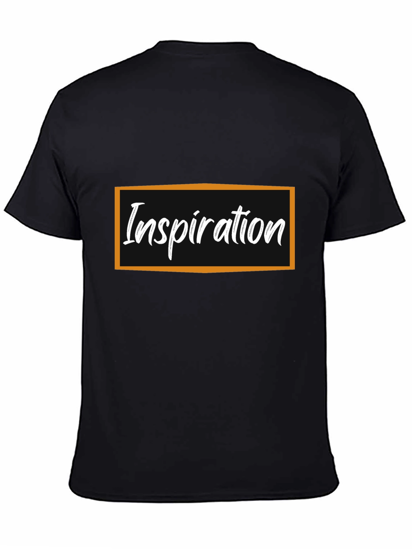 Inspiration Graphic Tee - Black Cotton T-Shirt
