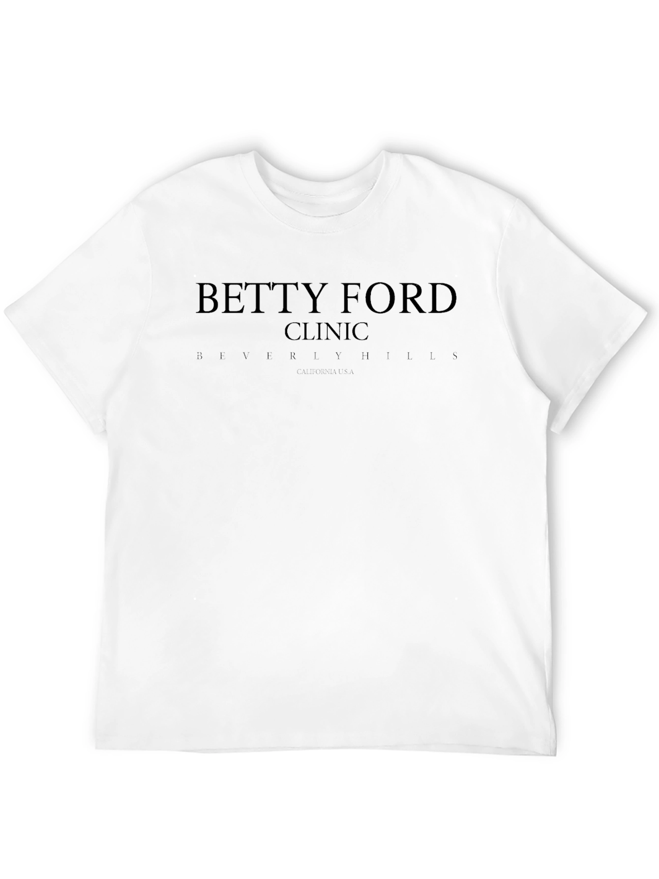 Betty Ford Clinic Black T-Shirt