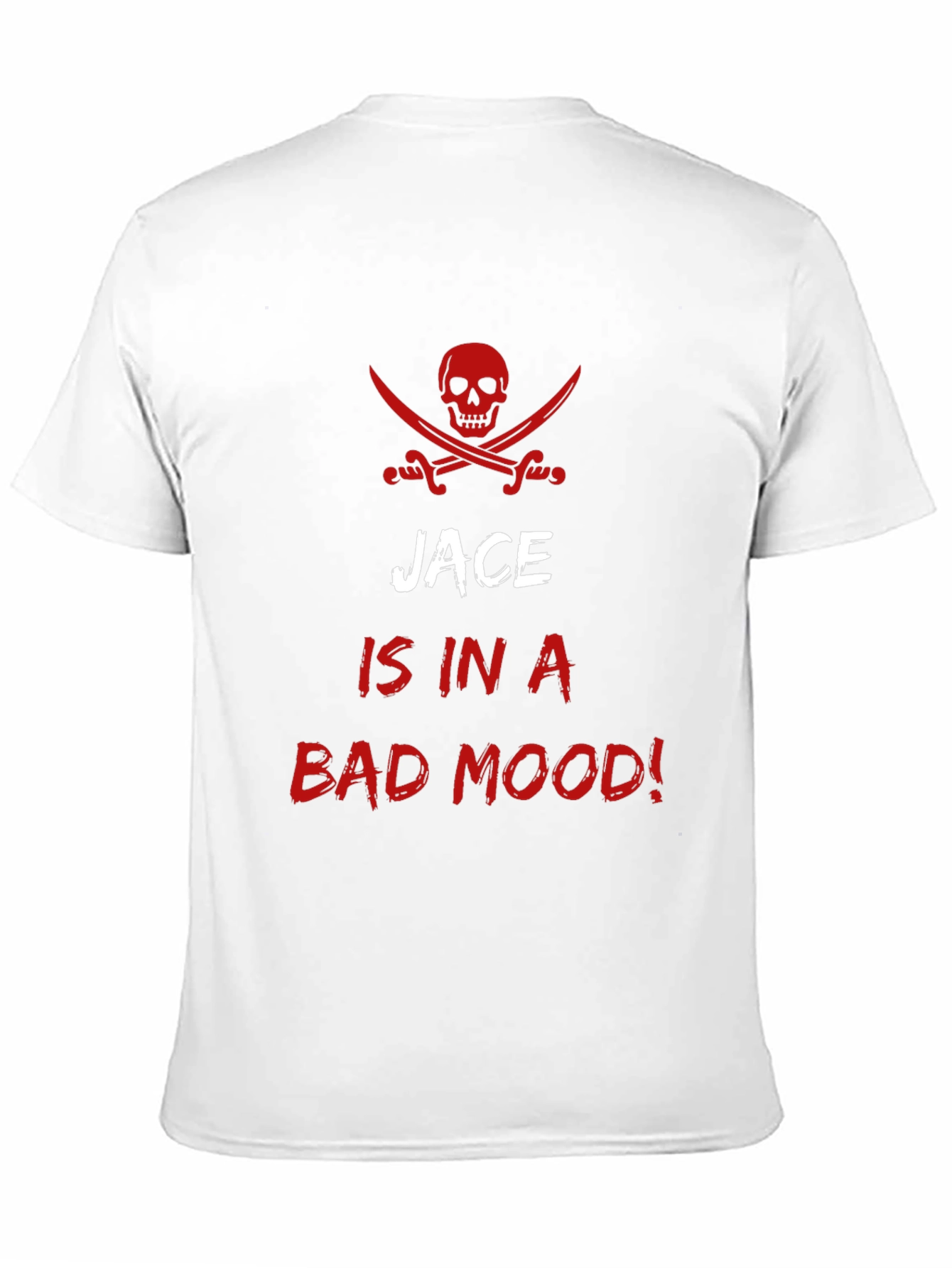 Jace is in a Bad Mood! Pirate Skull T-Shirt