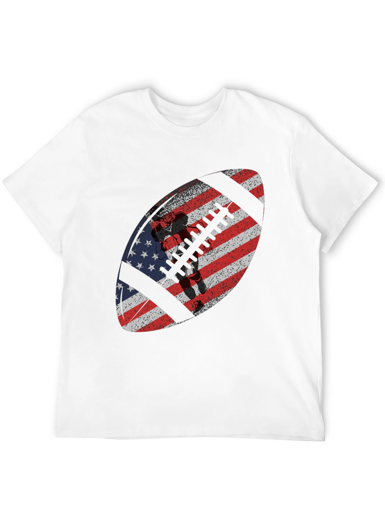 American Football Flag Graphic Tee