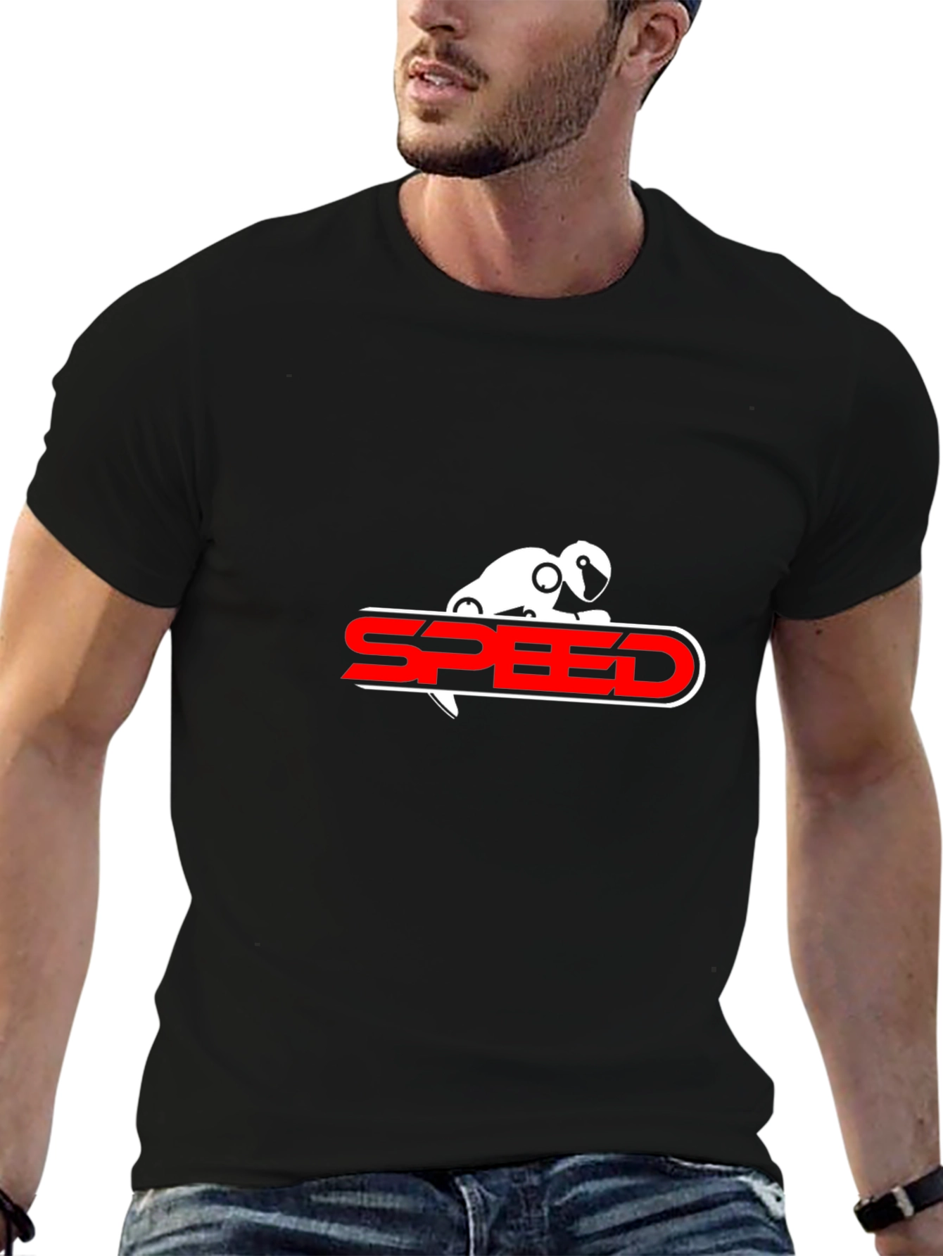 Speed Racer T-Shirt - Black Motorsport Design