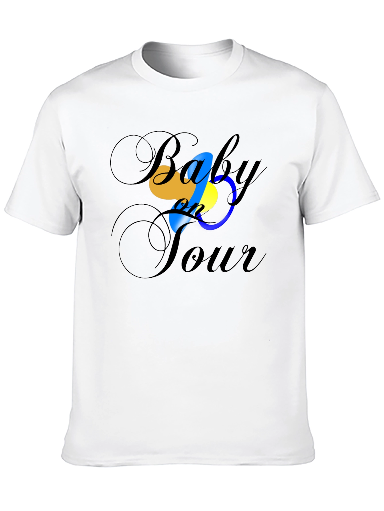 Baby on Tour Black T-Shirt